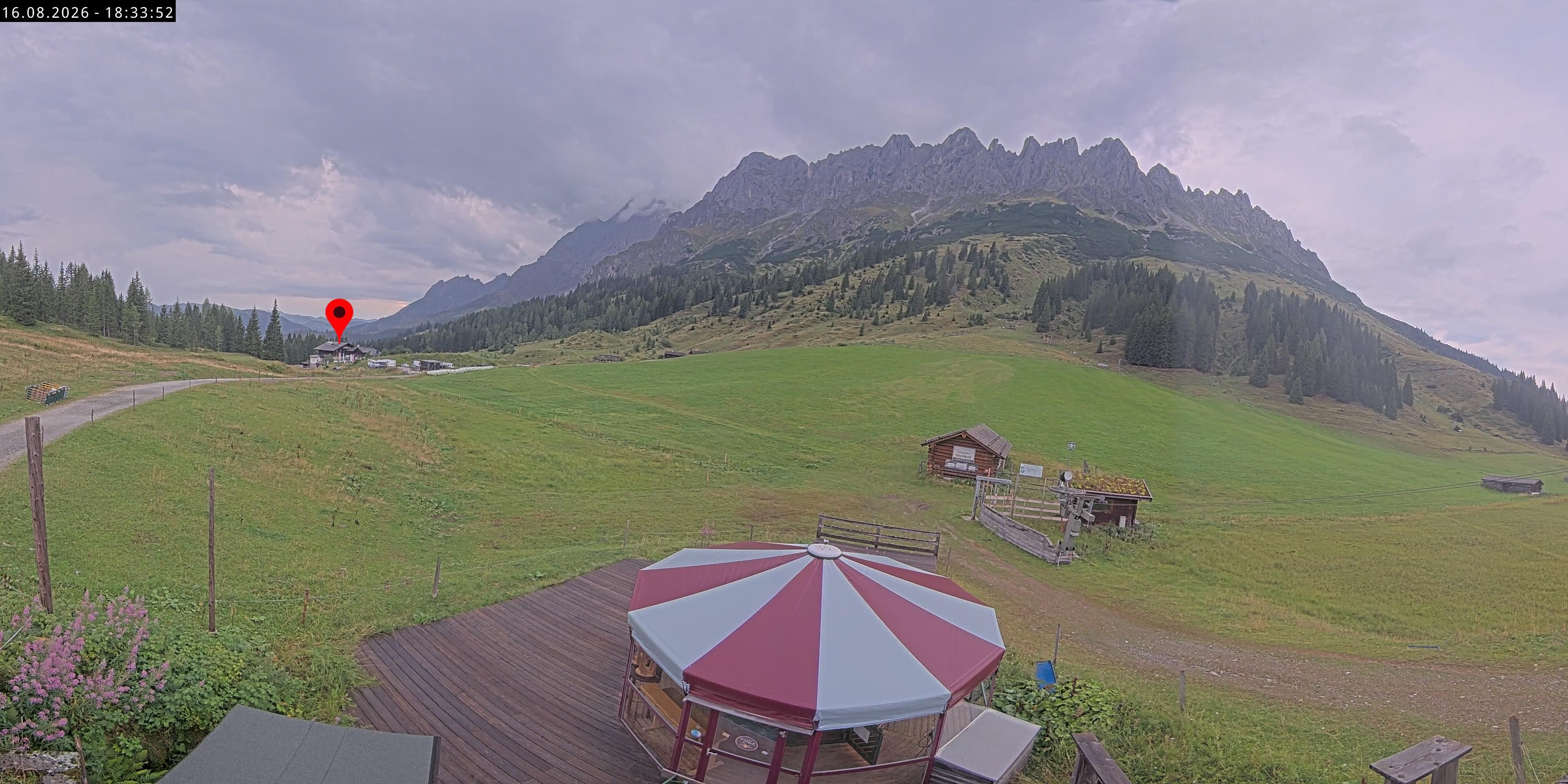 Archiv Foto Webcam Berghotel Arthurhaus am Hochkönig