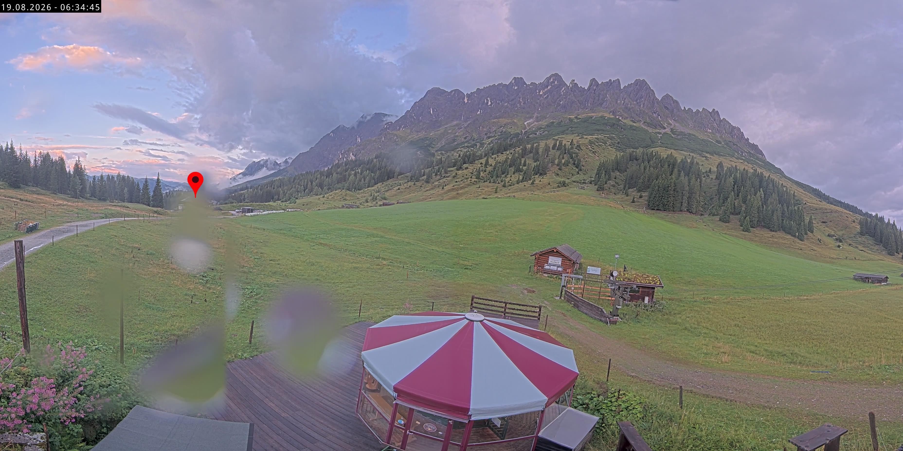 Archiv Foto Webcam Berghotel Arthurhaus am Hochkönig