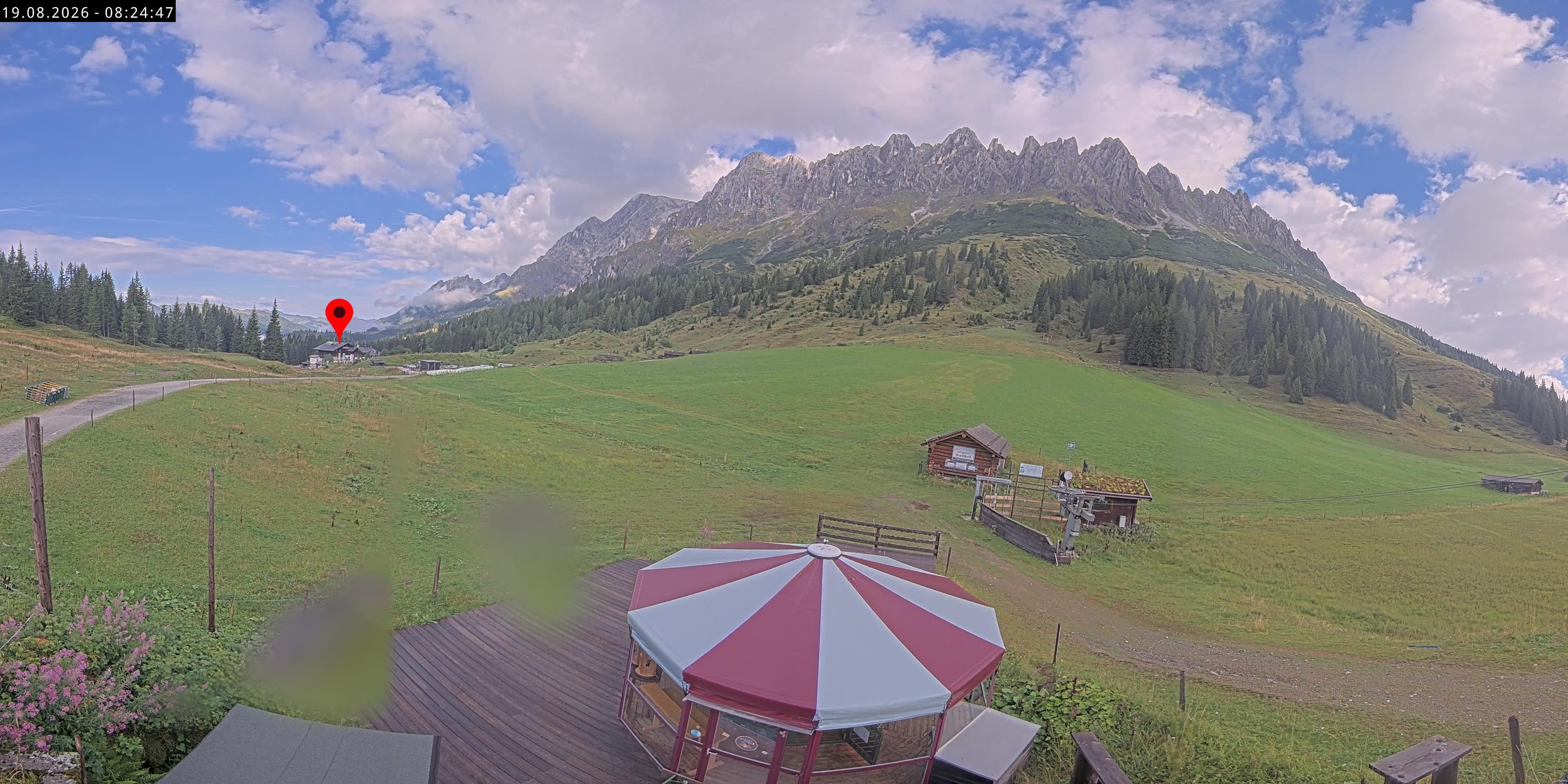 Archiv Foto Webcam Berghotel Arthurhaus am Hochkönig