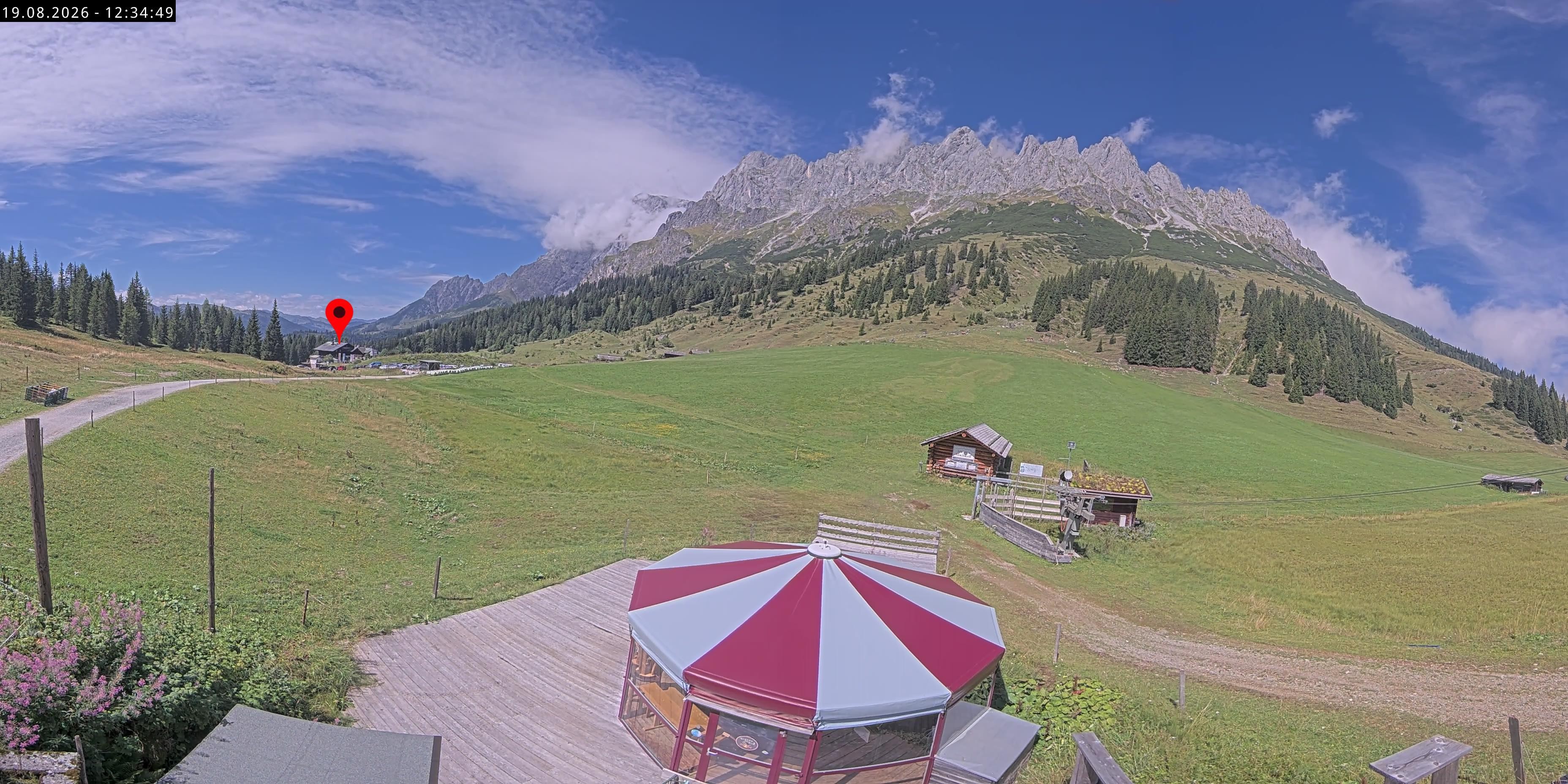 Archiv Foto Webcam Berghotel Arthurhaus am Hochkönig