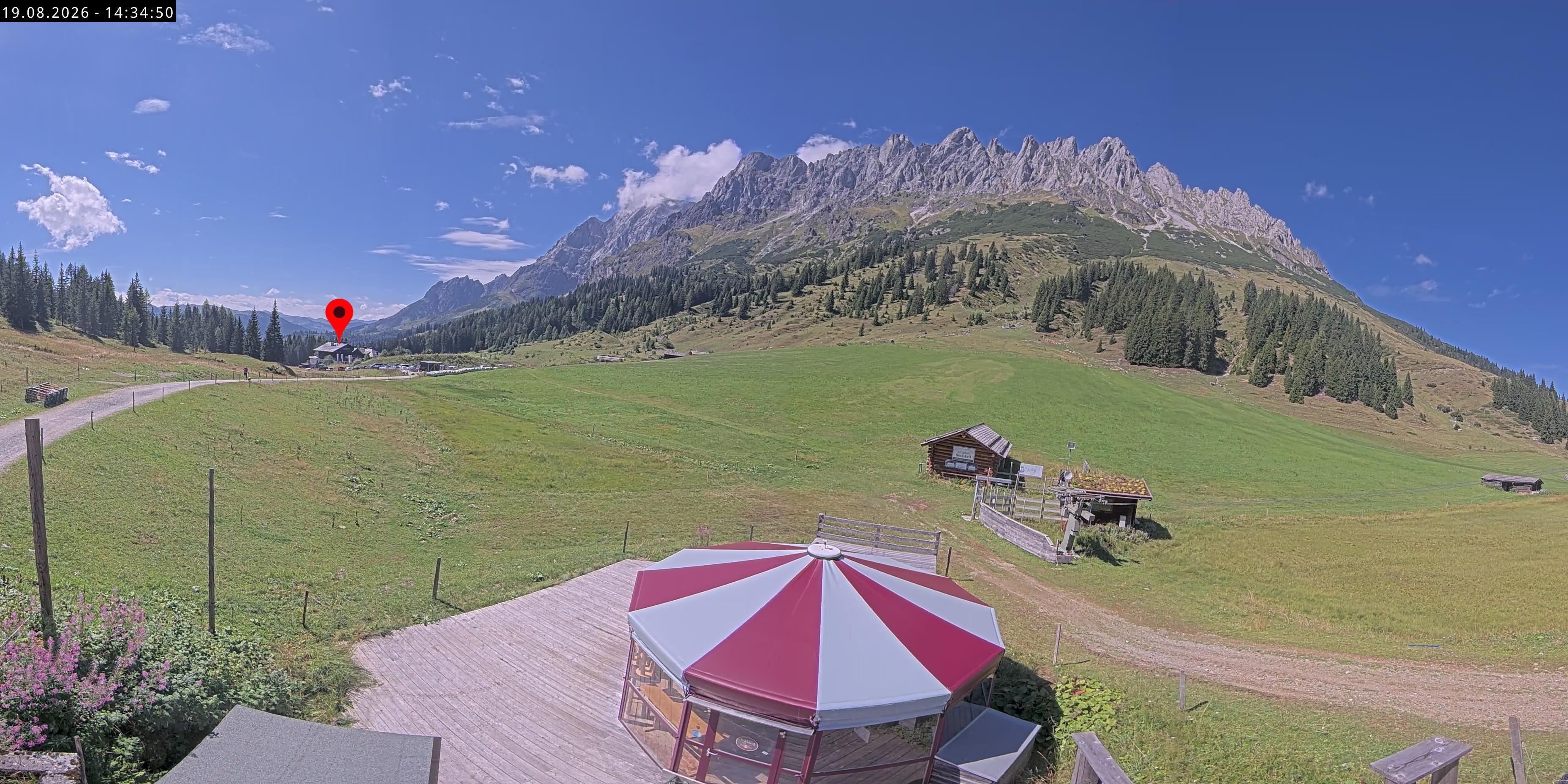 Archiv Foto Webcam Berghotel Arthurhaus am Hochkönig