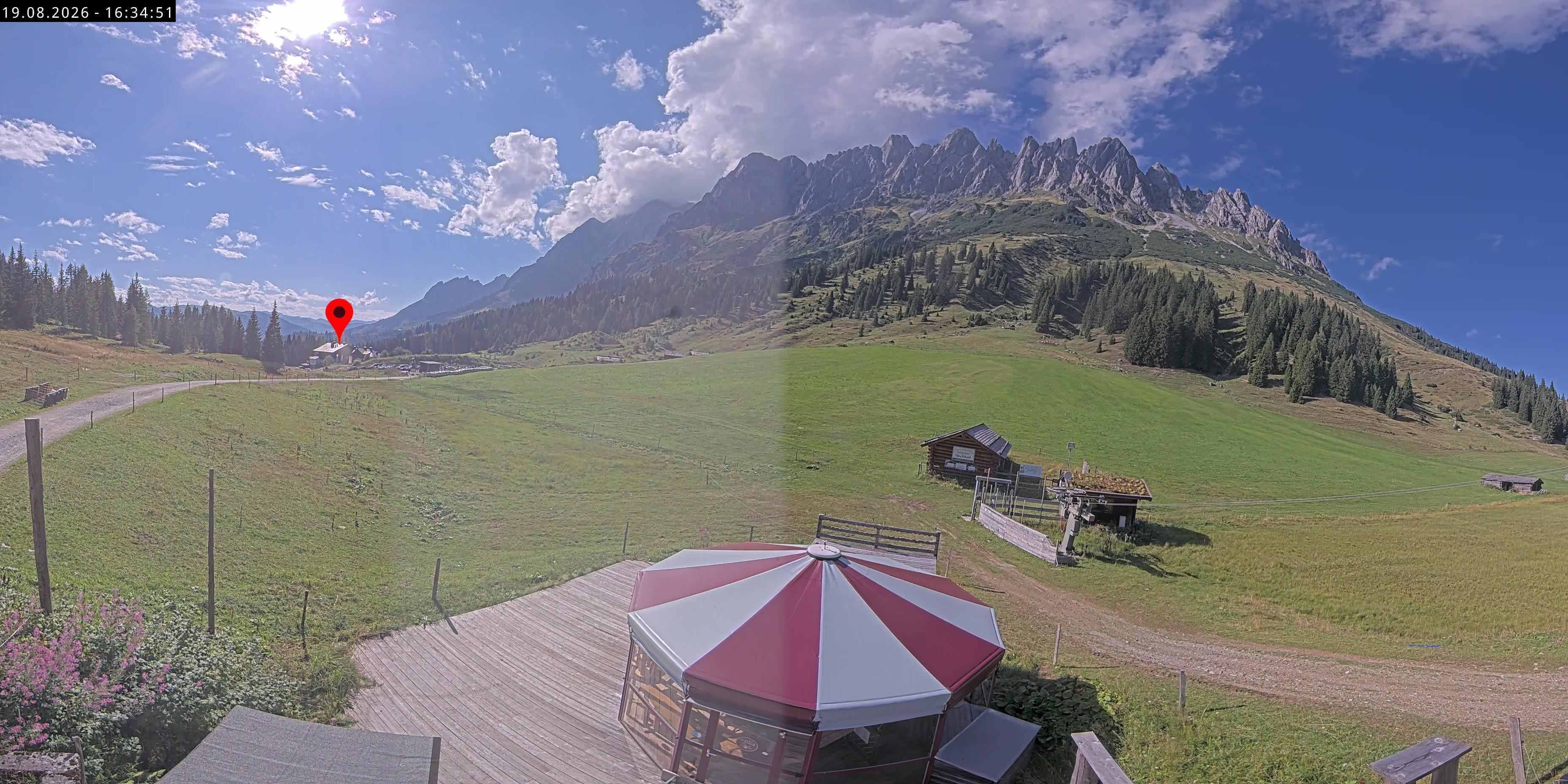 Archiv Foto Webcam Berghotel Arthurhaus am Hochkönig