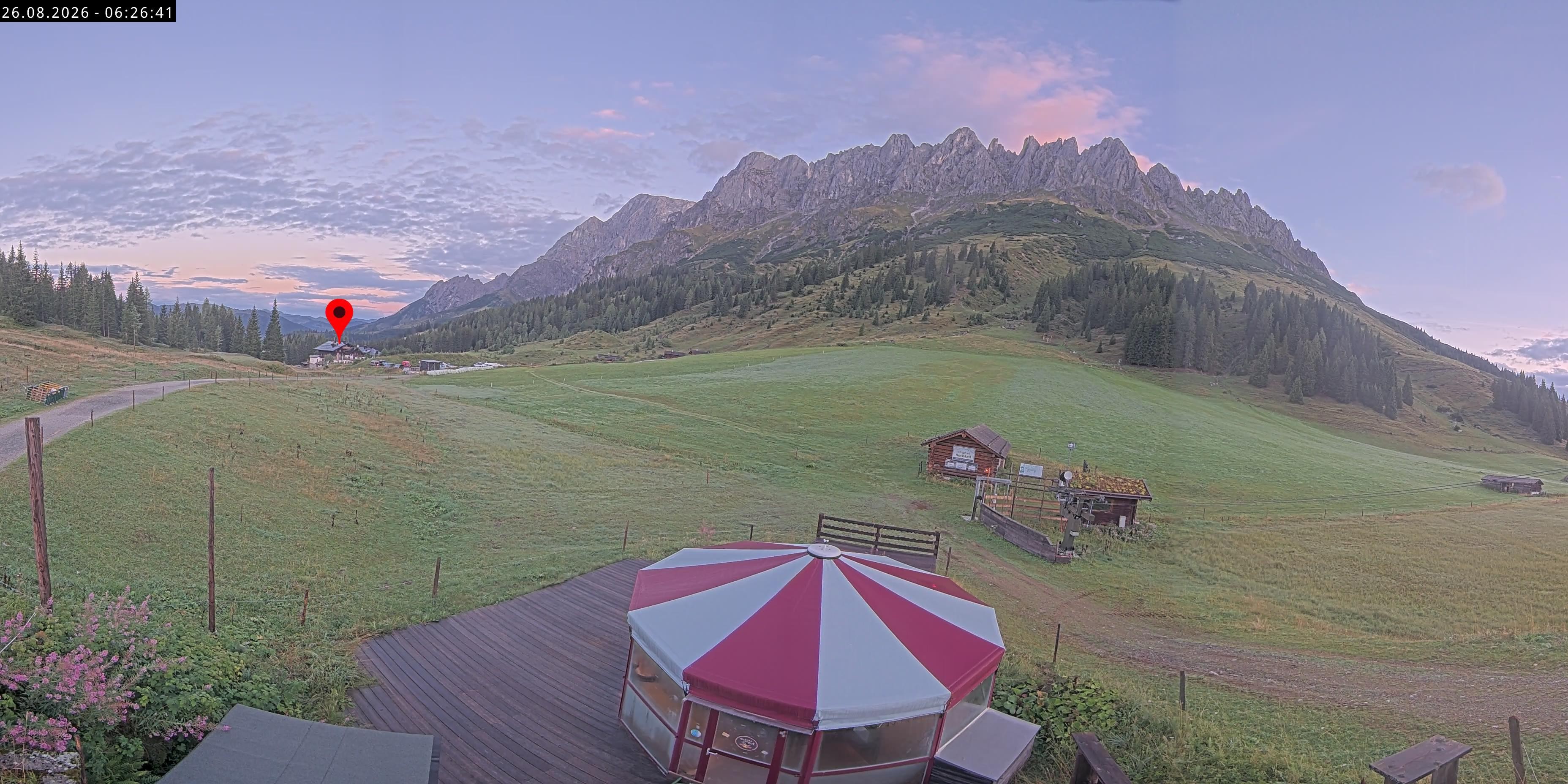 Archiv Foto Webcam Berghotel Arthurhaus am Hochkönig