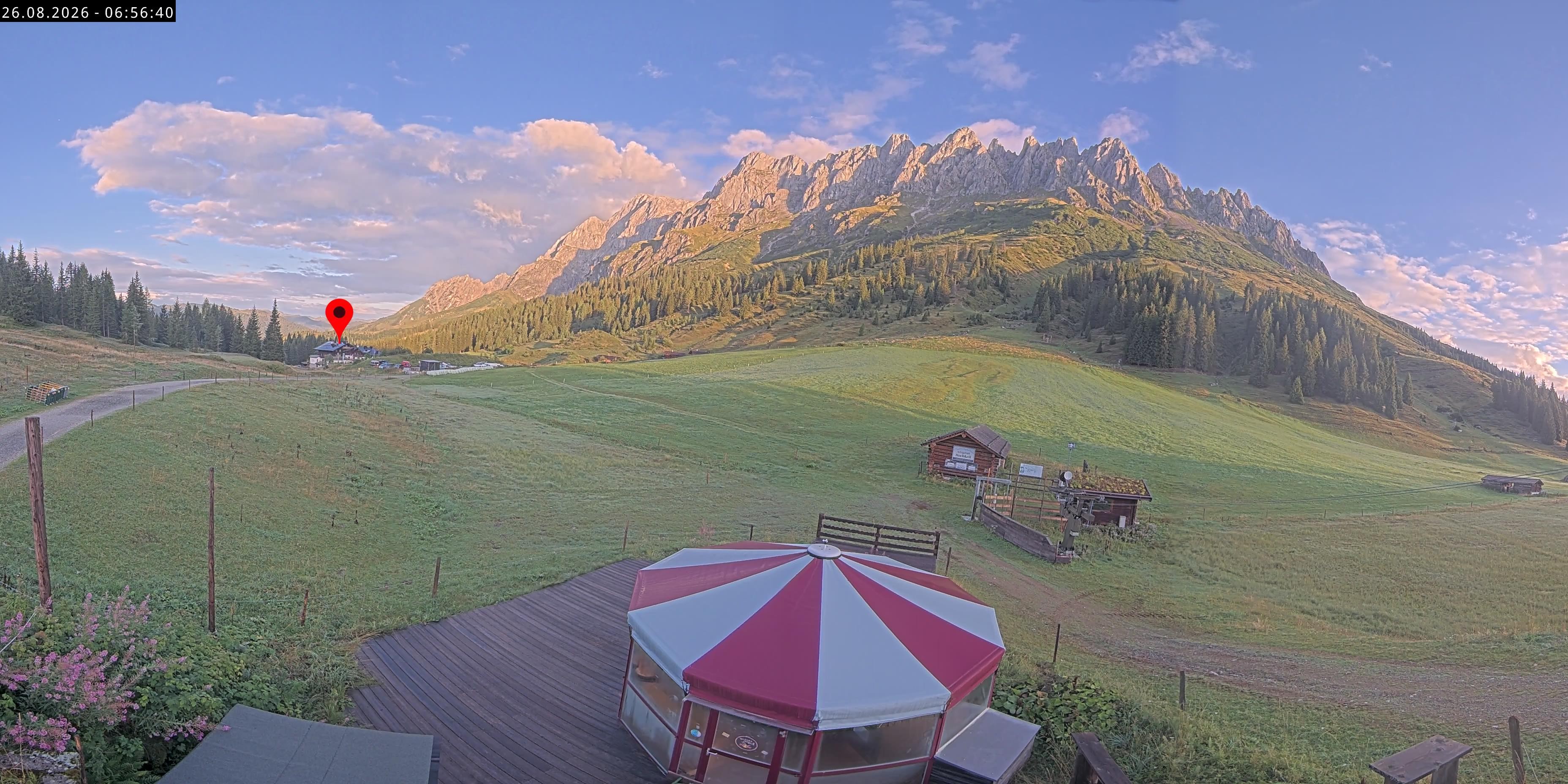 Archiv Foto Webcam Berghotel Arthurhaus am Hochkönig