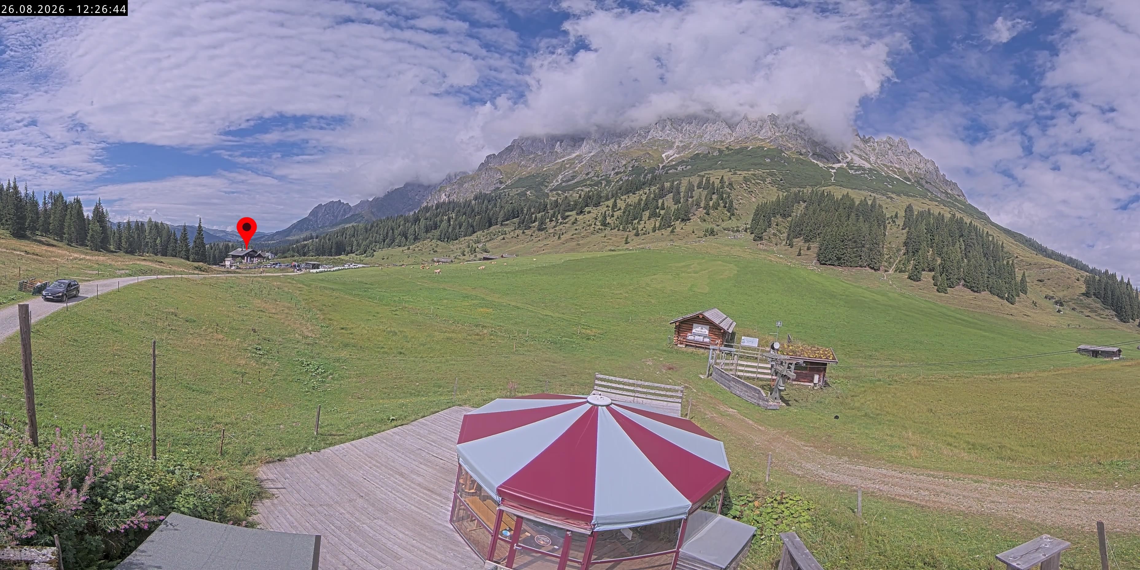 Archiv Foto Webcam Berghotel Arthurhaus am Hochkönig