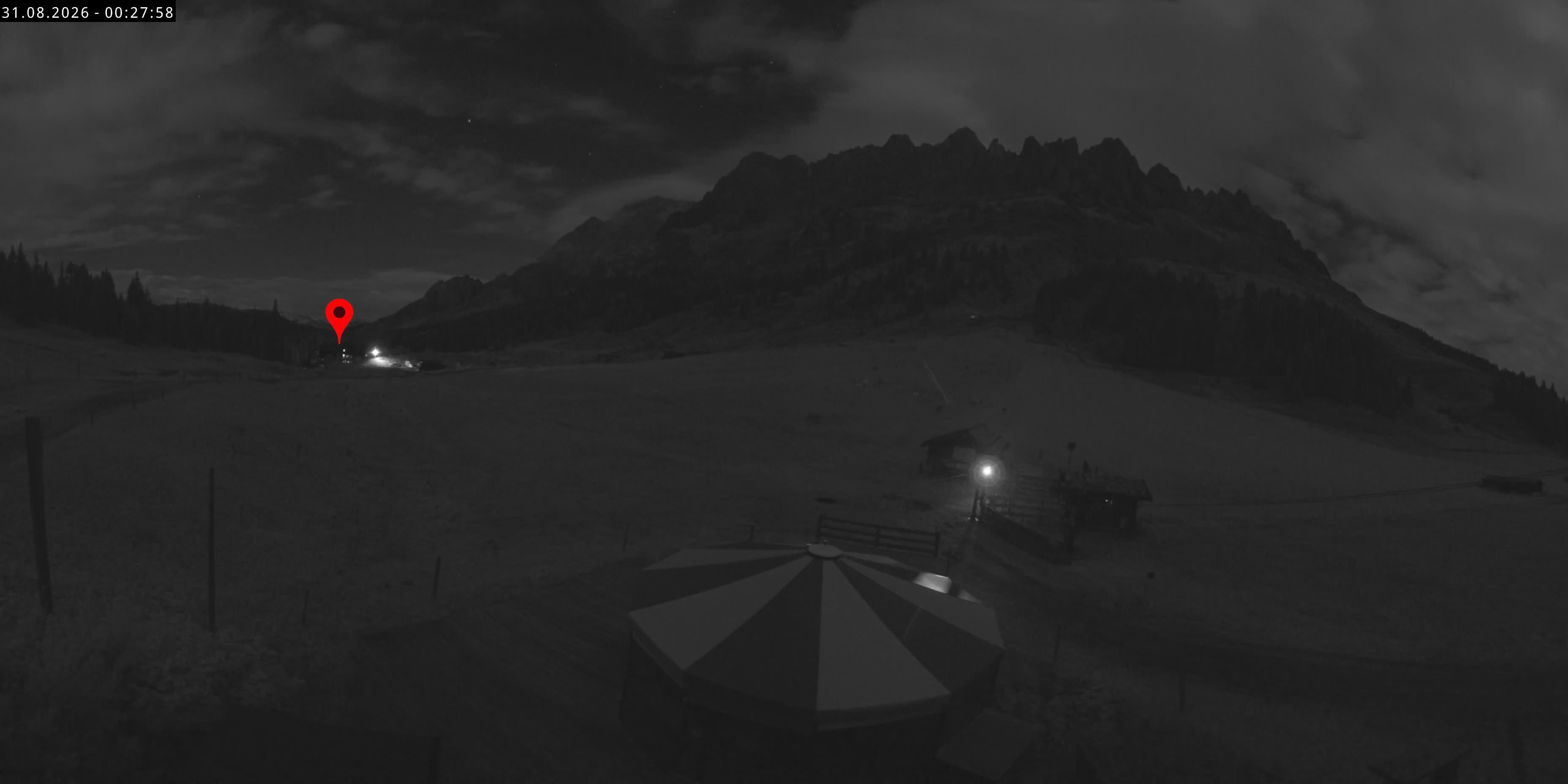 Archiv Foto Webcam Berghotel Arthurhaus am Hochkönig