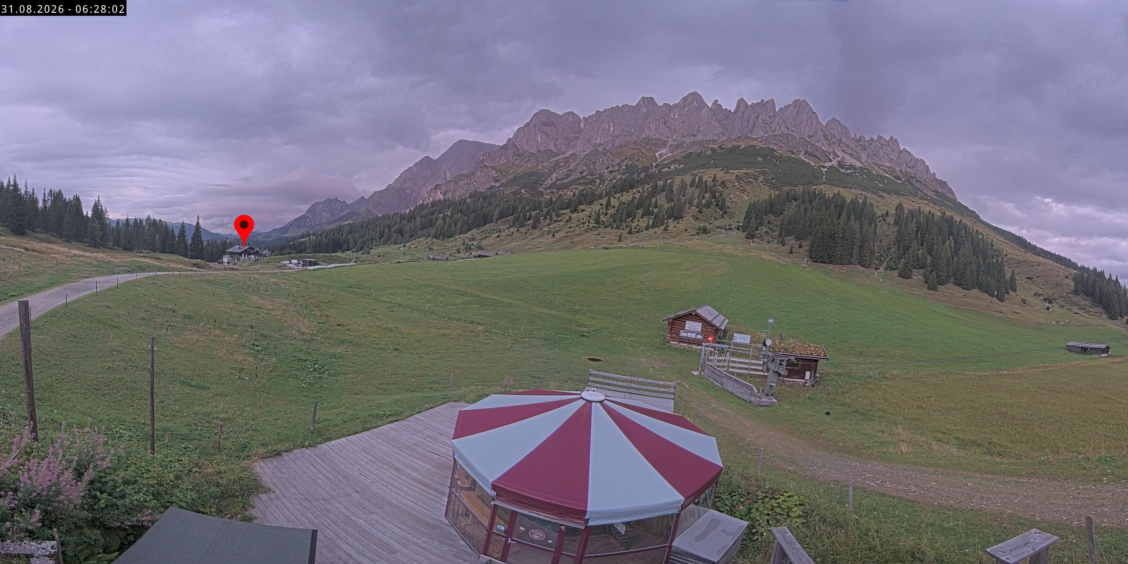Archiv Foto Webcam Berghotel Arthurhaus am Hochkönig