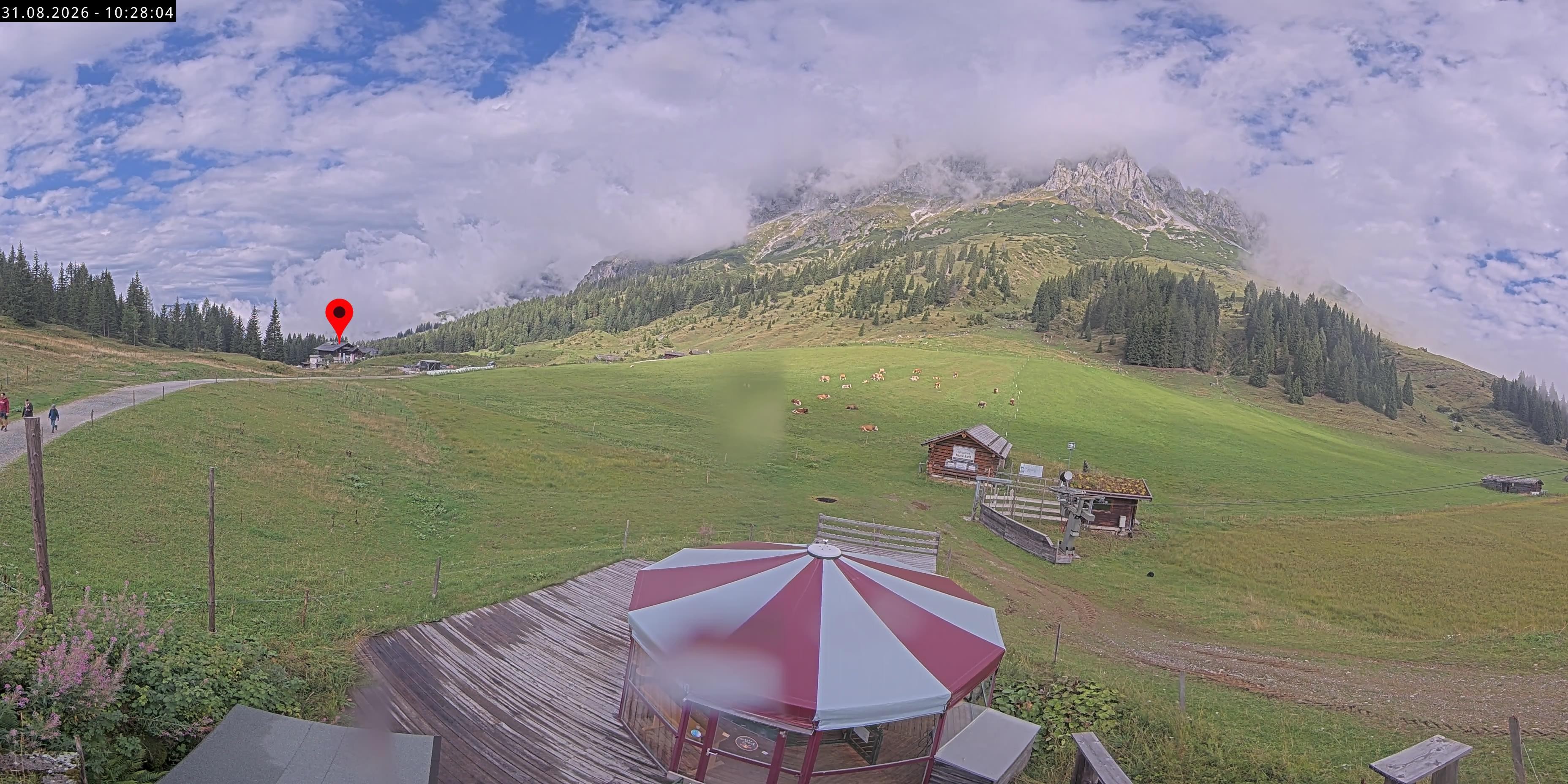 Archiv Foto Webcam Berghotel Arthurhaus am Hochkönig