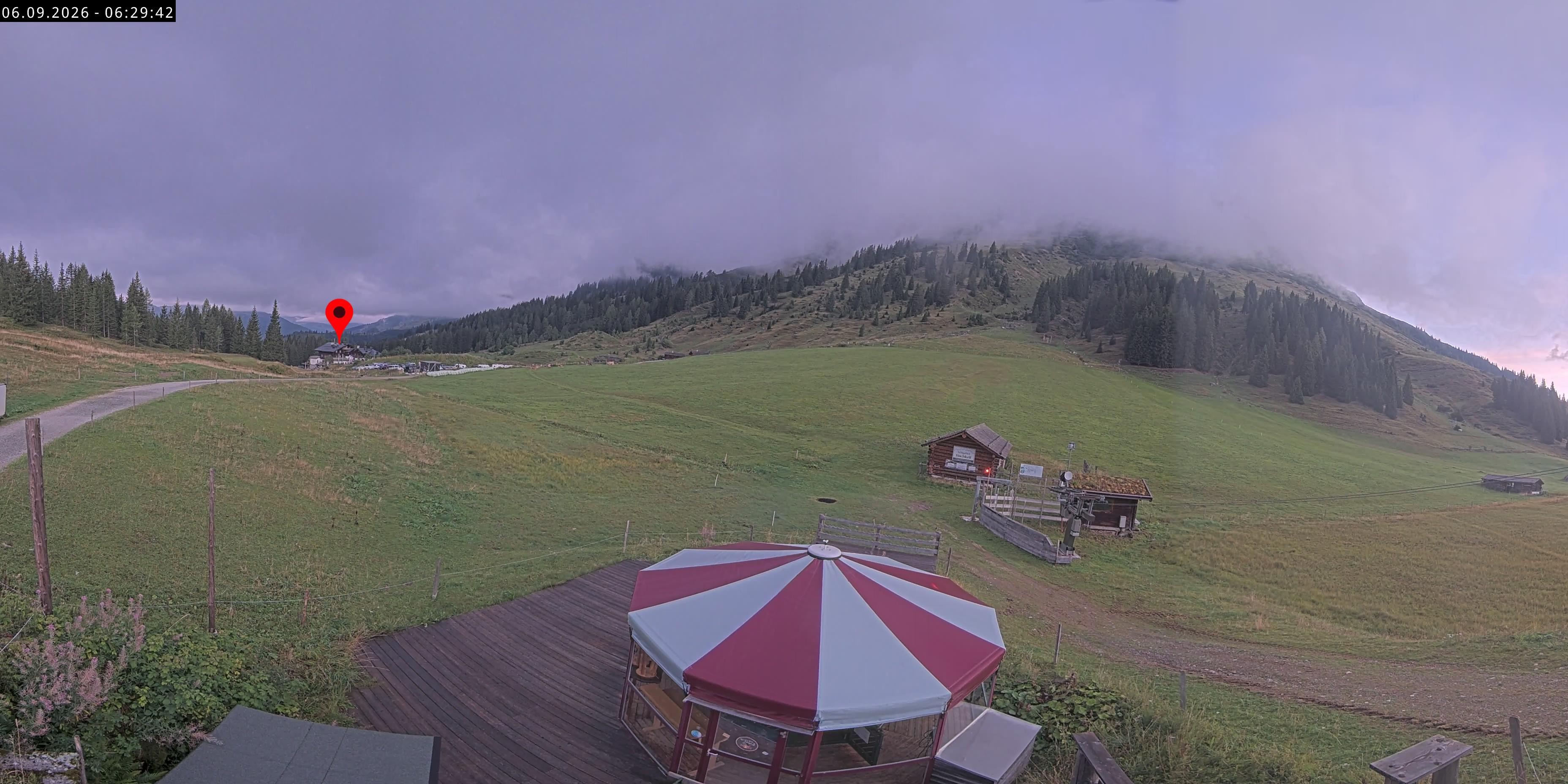 Archiv Foto Webcam Berghotel Arthurhaus am Hochkönig