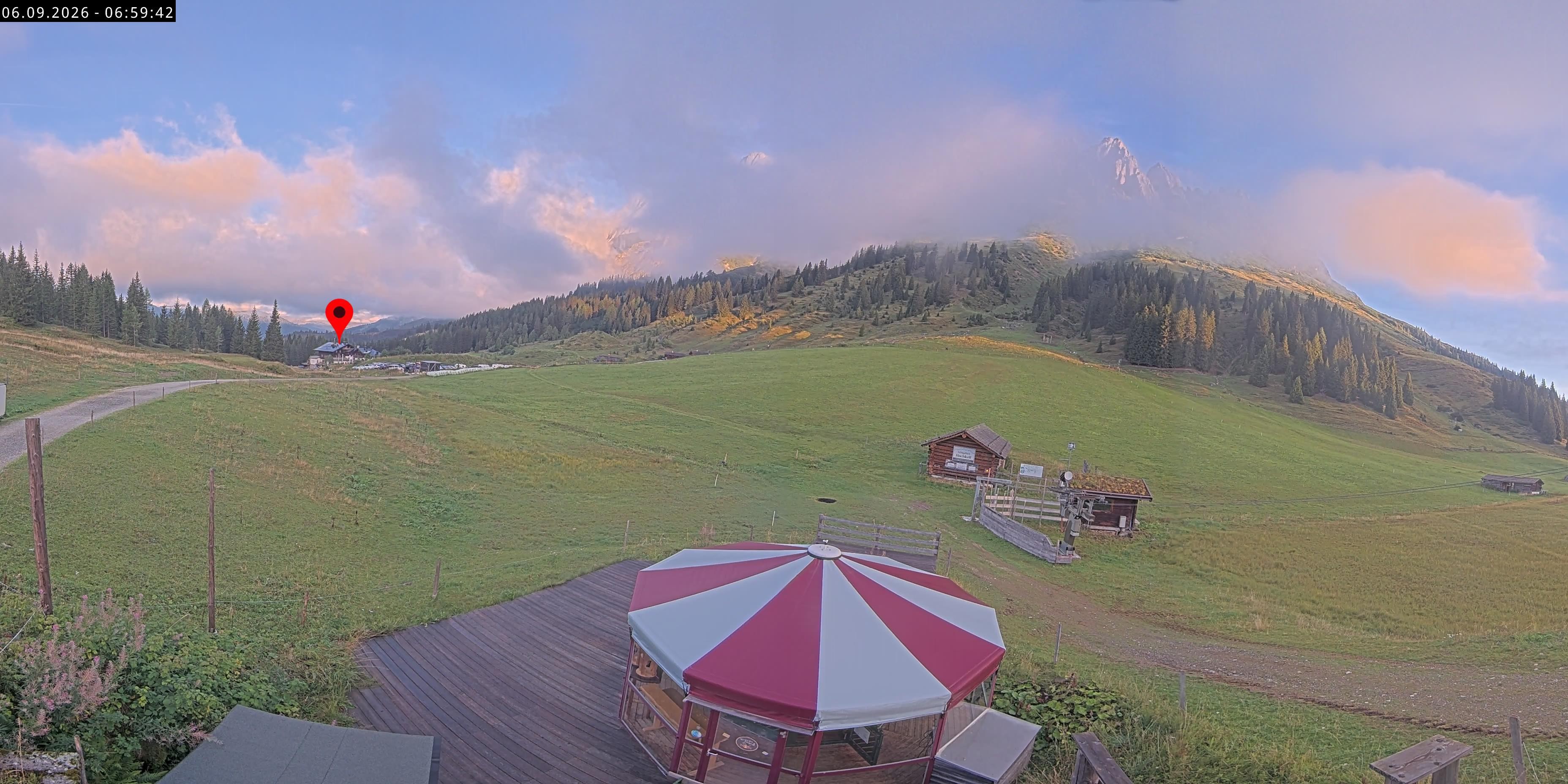 Archiv Foto Webcam Berghotel Arthurhaus am Hochkönig