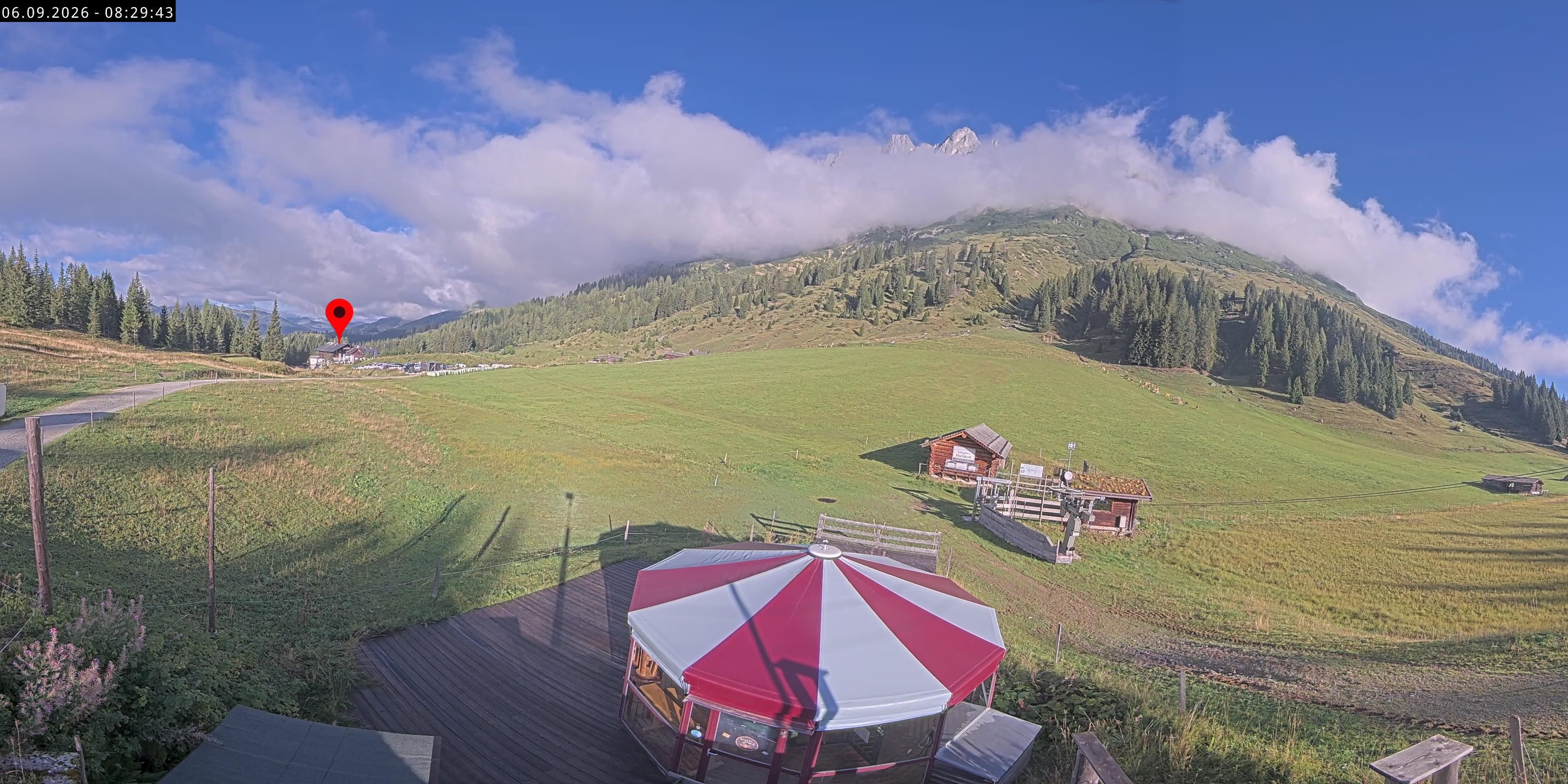Archiv Foto Webcam Berghotel Arthurhaus am Hochkönig
