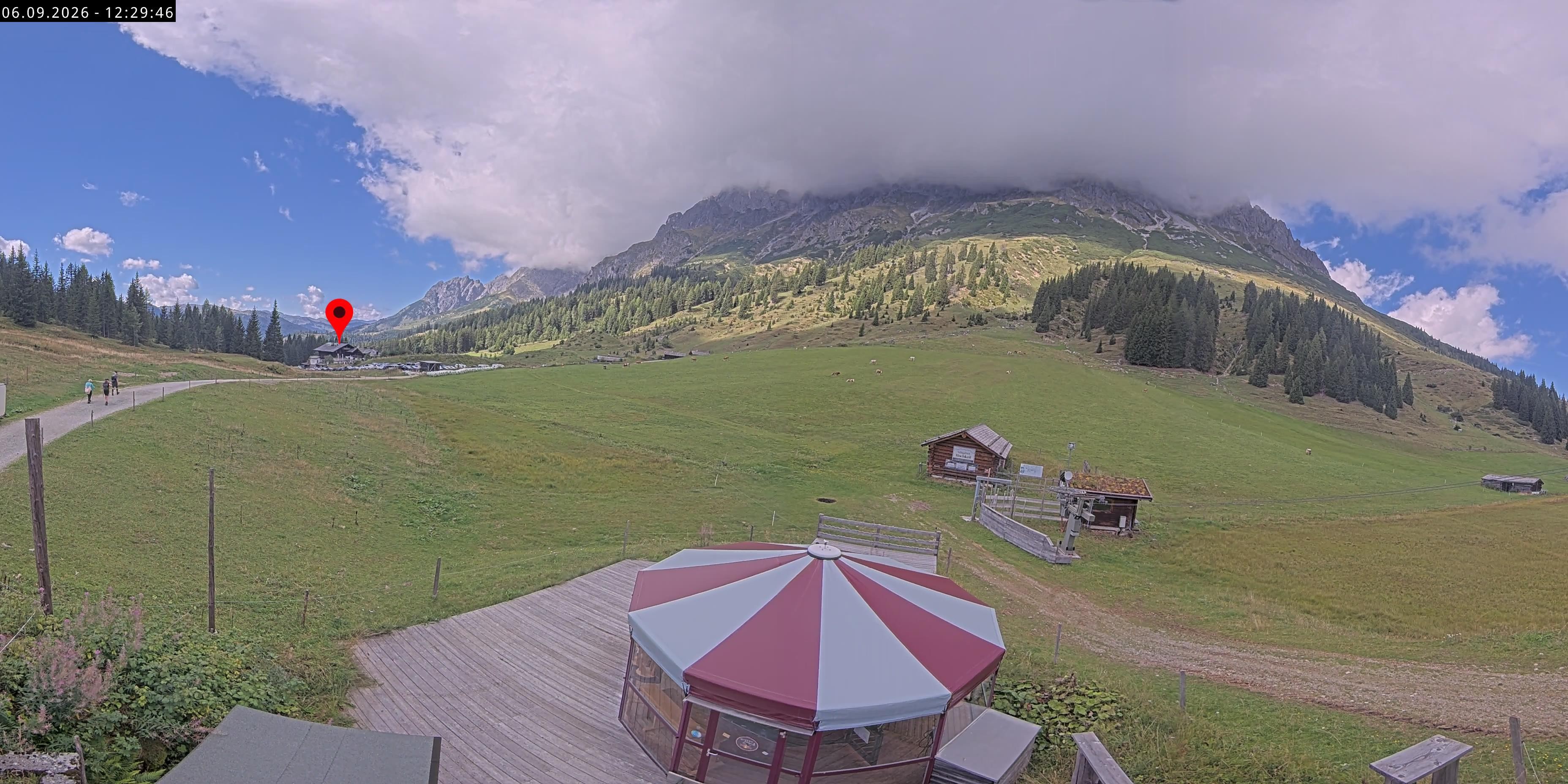 Archiv Foto Webcam Berghotel Arthurhaus am Hochkönig