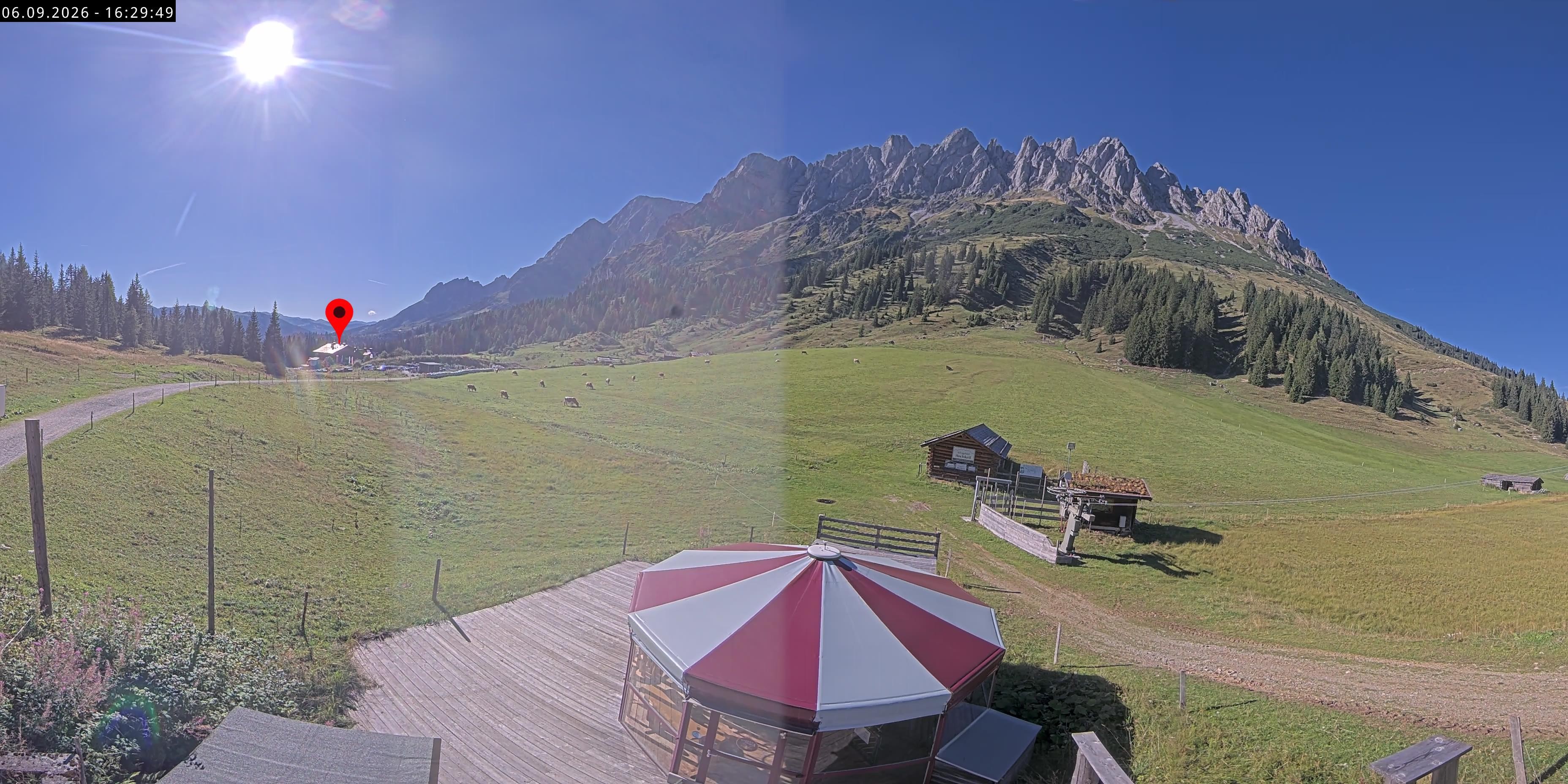 Archiv Foto Webcam Berghotel Arthurhaus am Hochkönig