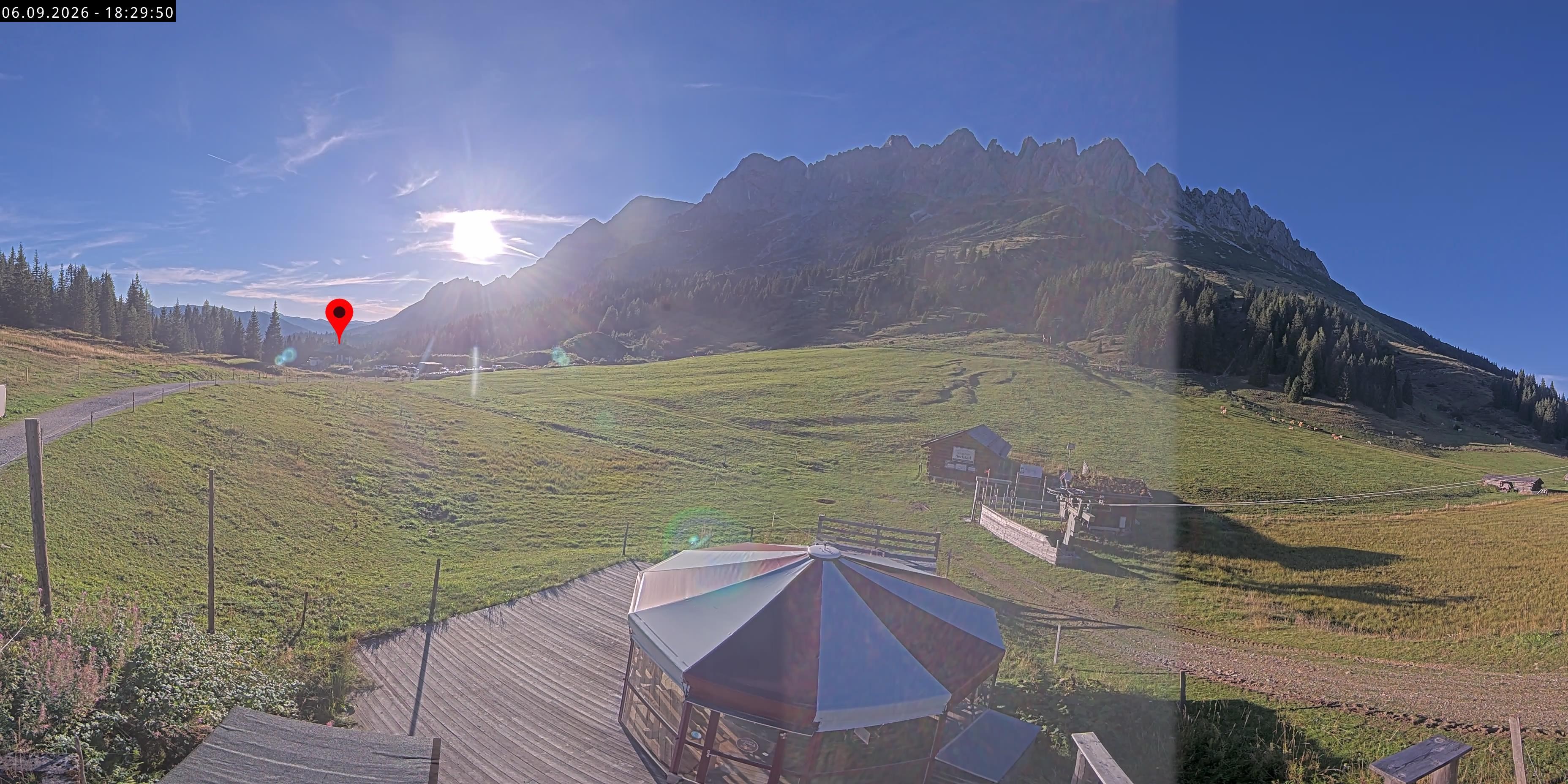 Archiv Foto Webcam Berghotel Arthurhaus am Hochkönig