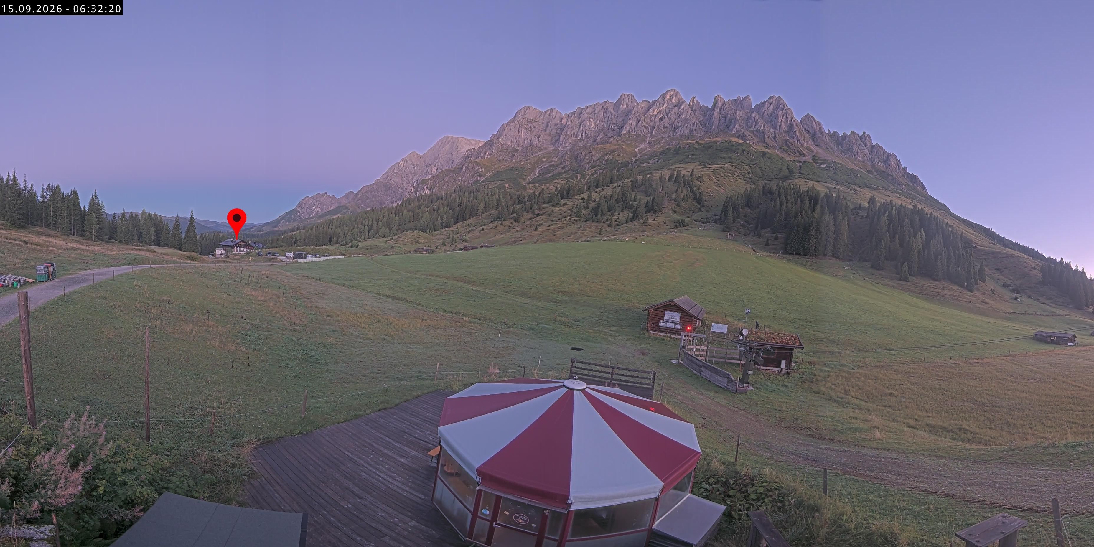 Archiv Foto Webcam Berghotel Arthurhaus am Hochkönig