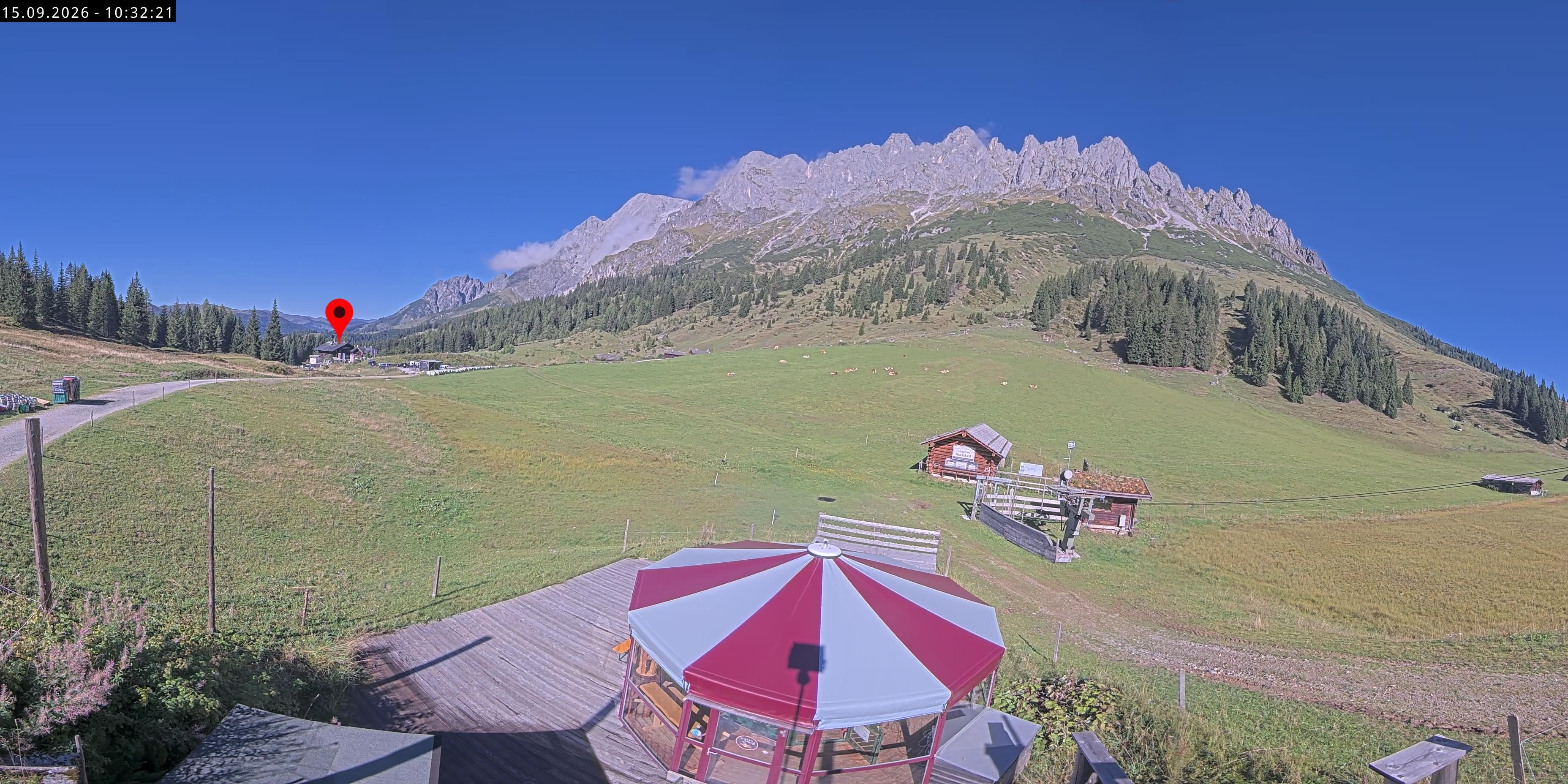 Archiv Foto Webcam Berghotel Arthurhaus am Hochkönig