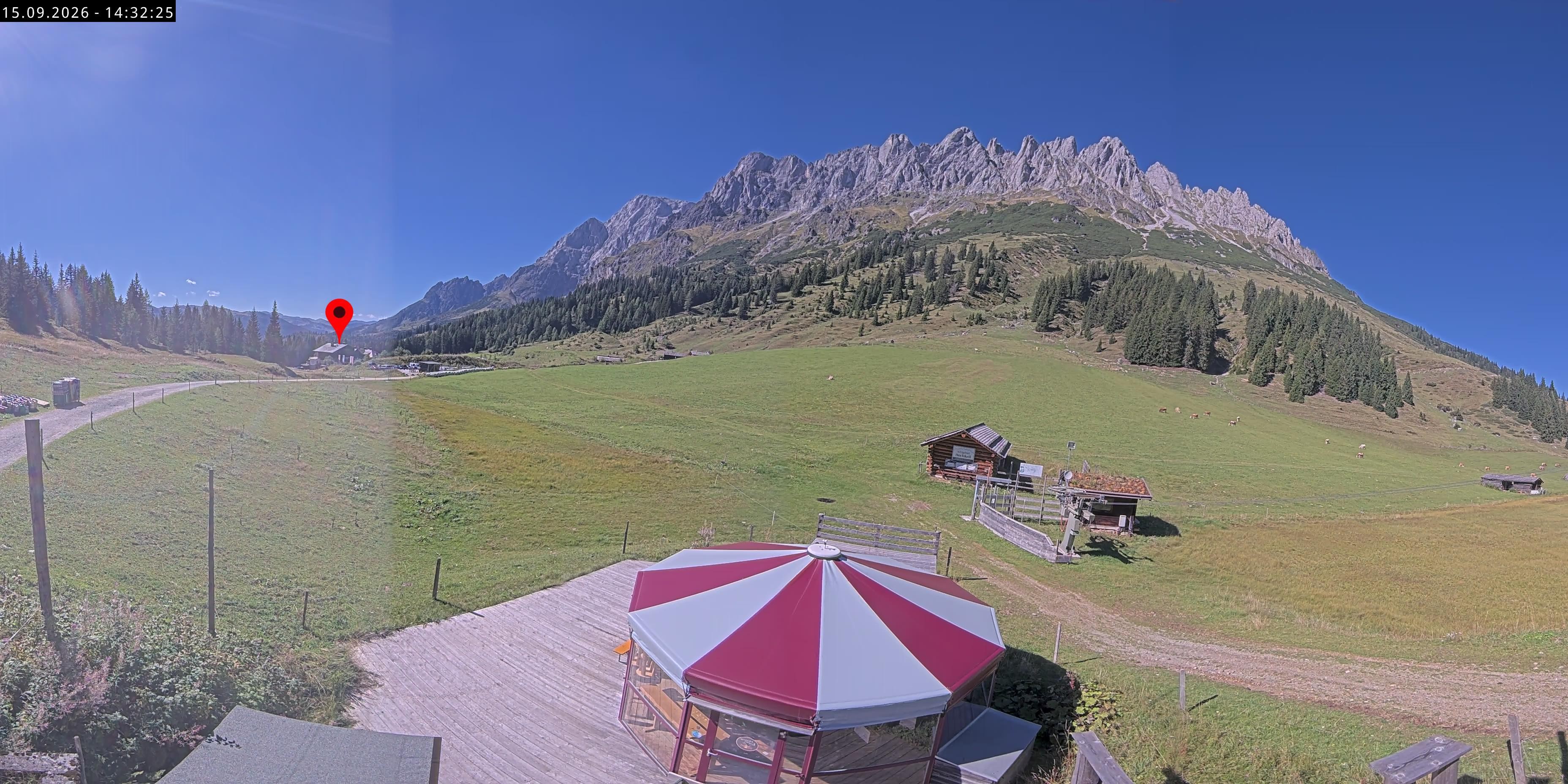 Archiv Foto Webcam Berghotel Arthurhaus am Hochkönig