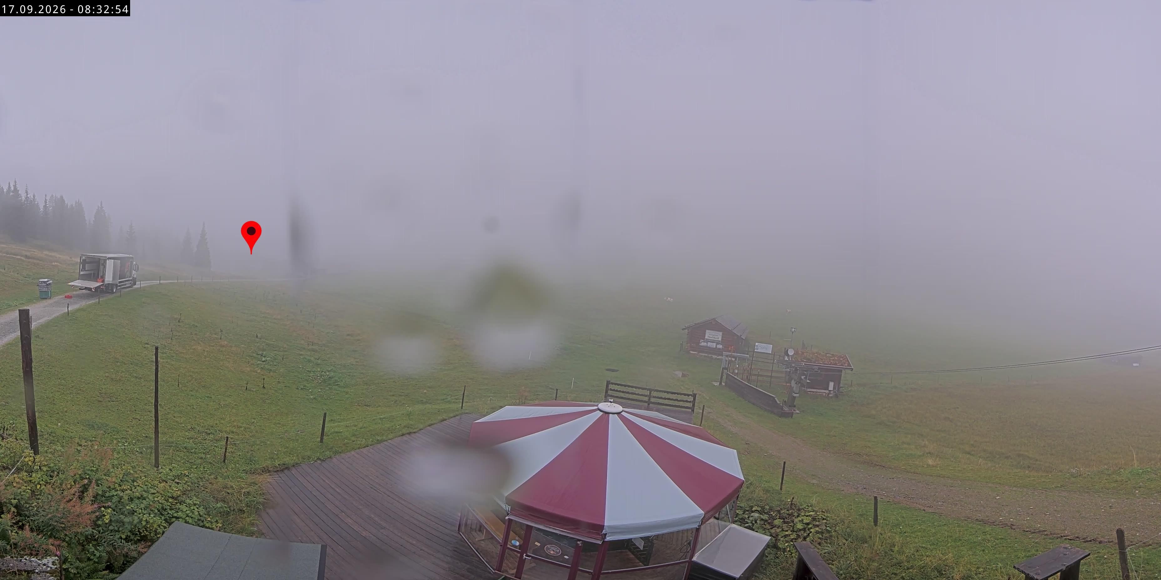 Archived image Webcam Mountain inn Arthurhaus at Hochkönig