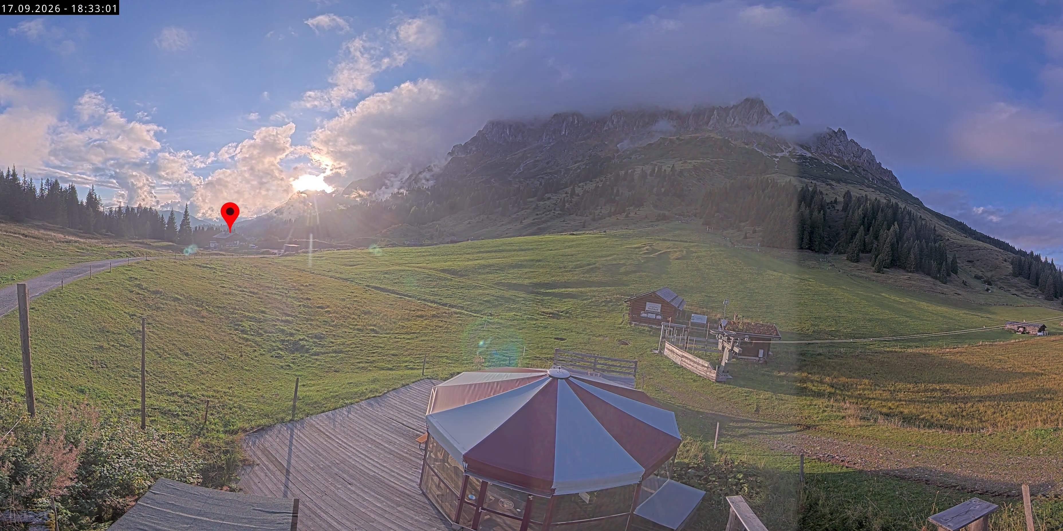 Archiv Foto Webcam Berghotel Arthurhaus am Hochkönig