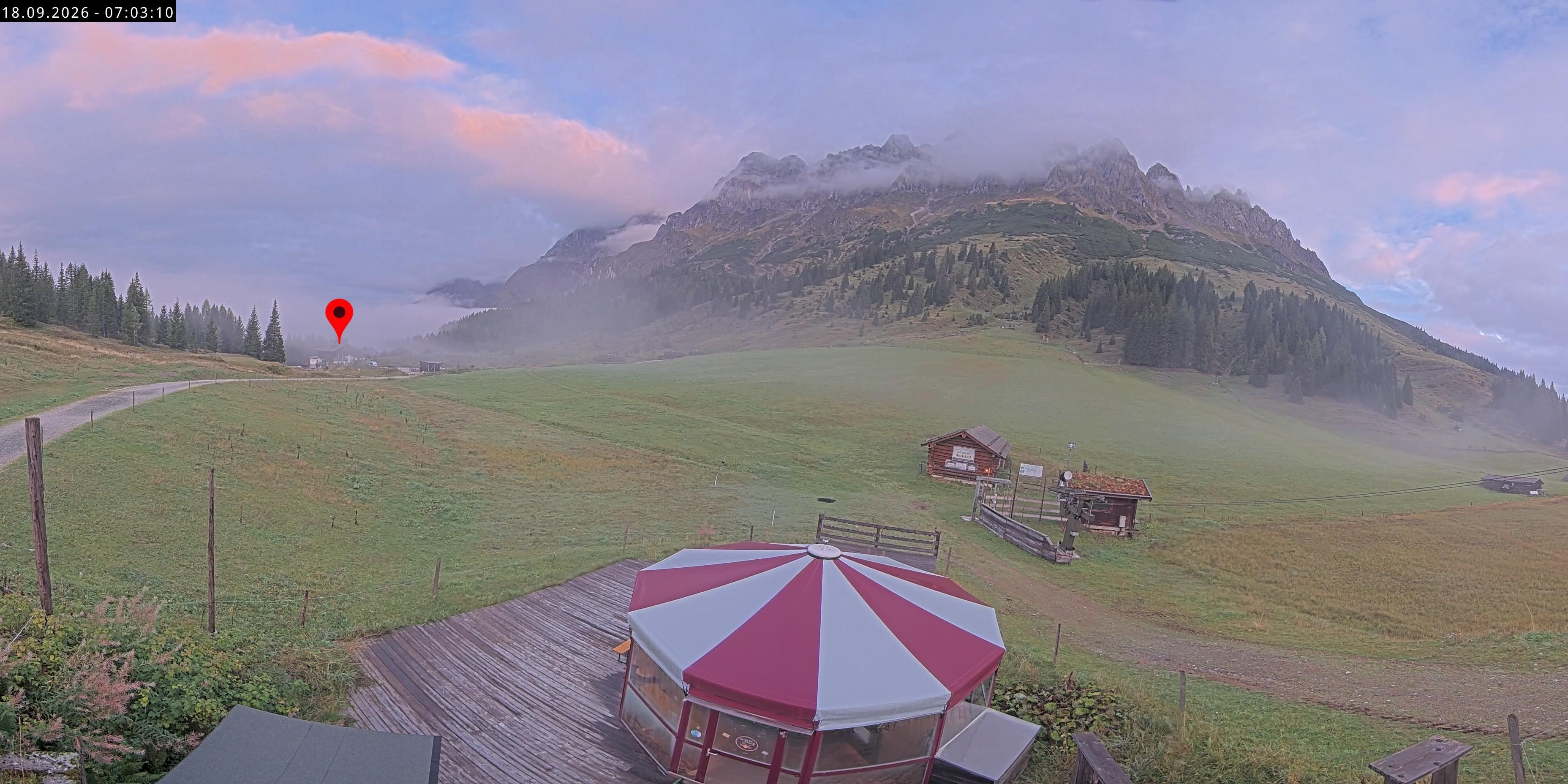 Archiv Foto Webcam Berghotel Arthurhaus am Hochkönig