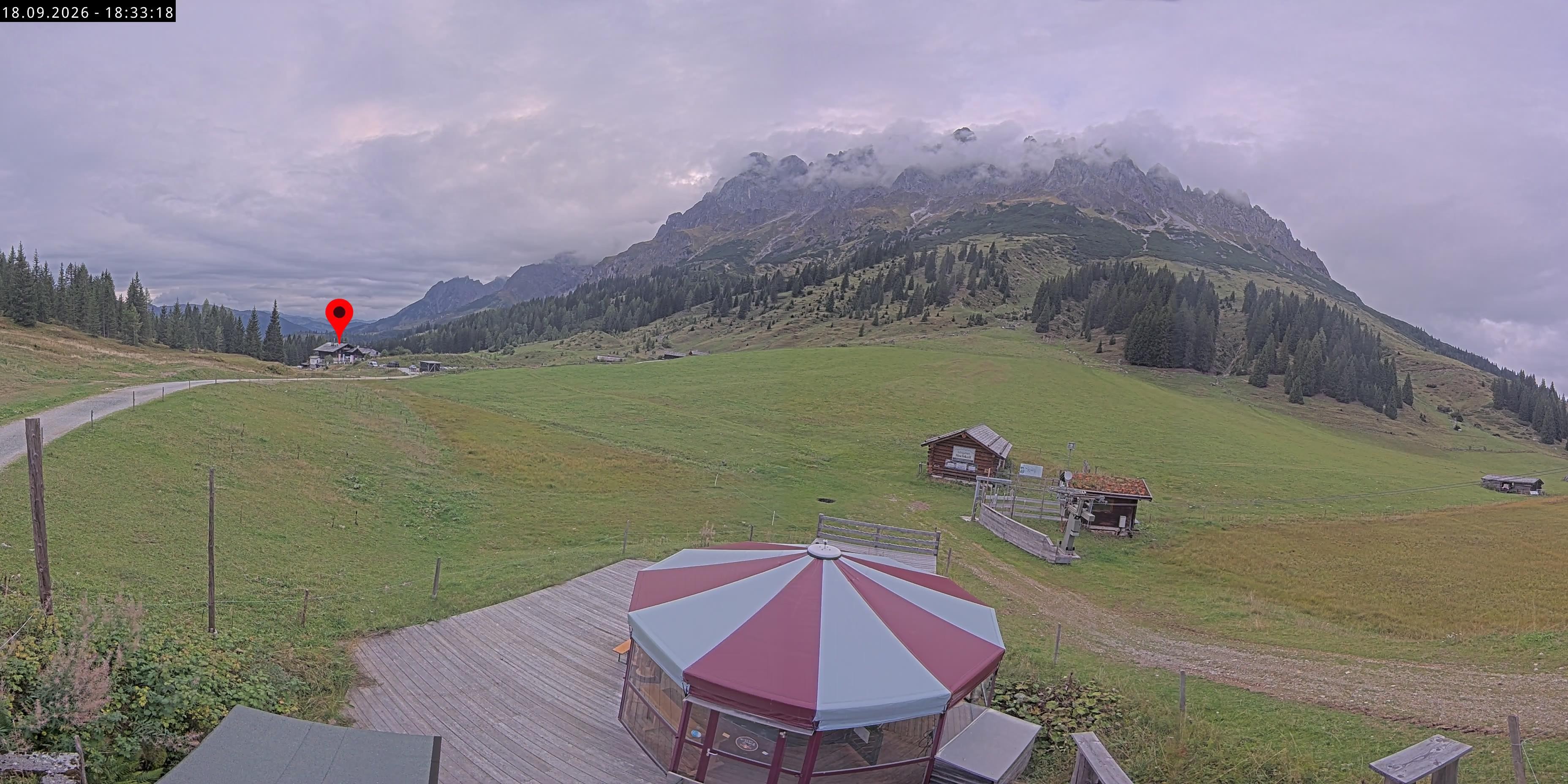 Archiv Foto Webcam Berghotel Arthurhaus am Hochkönig
