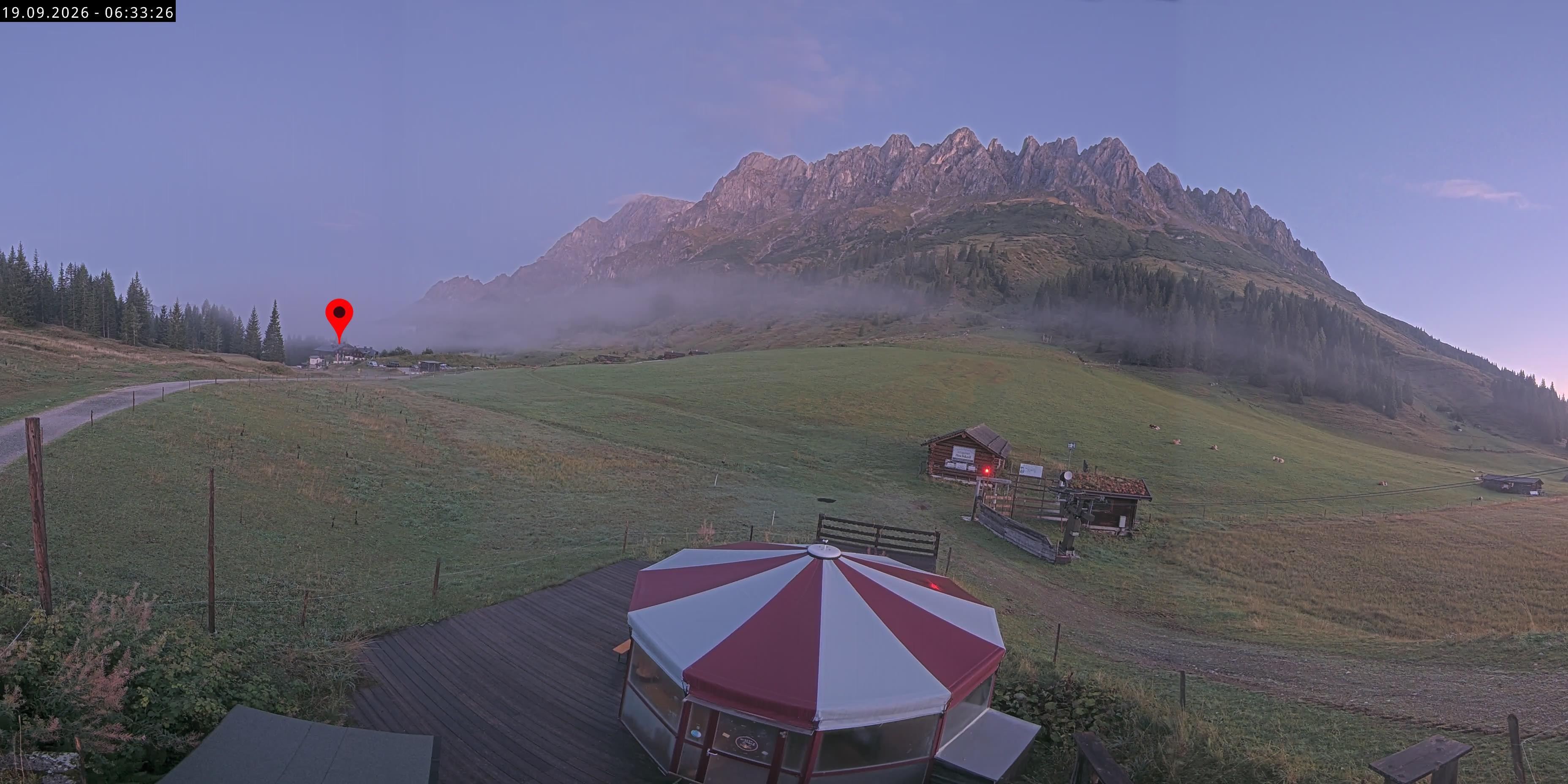 Archiv Foto Webcam Berghotel Arthurhaus am Hochkönig