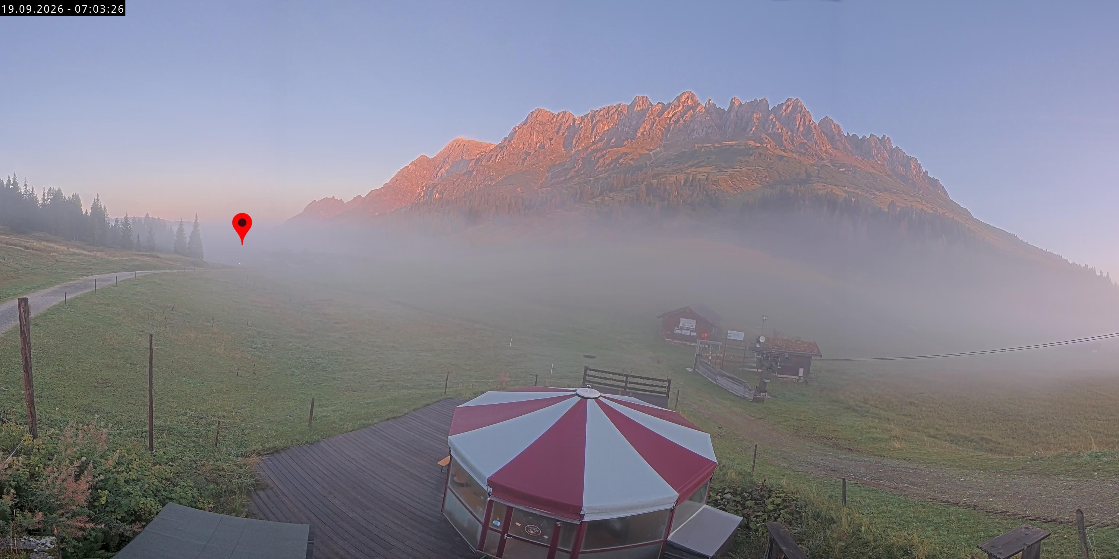 Archiv Foto Webcam Berghotel Arthurhaus am Hochkönig