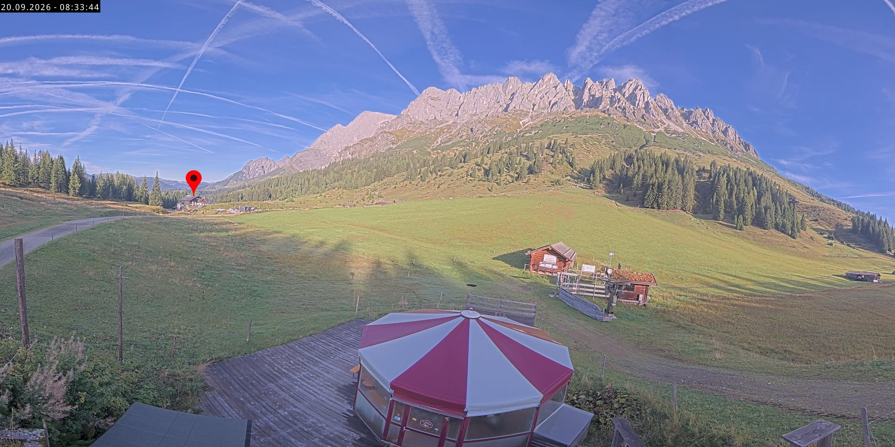 Archiv Foto Webcam Berghotel Arthurhaus am Hochkönig
