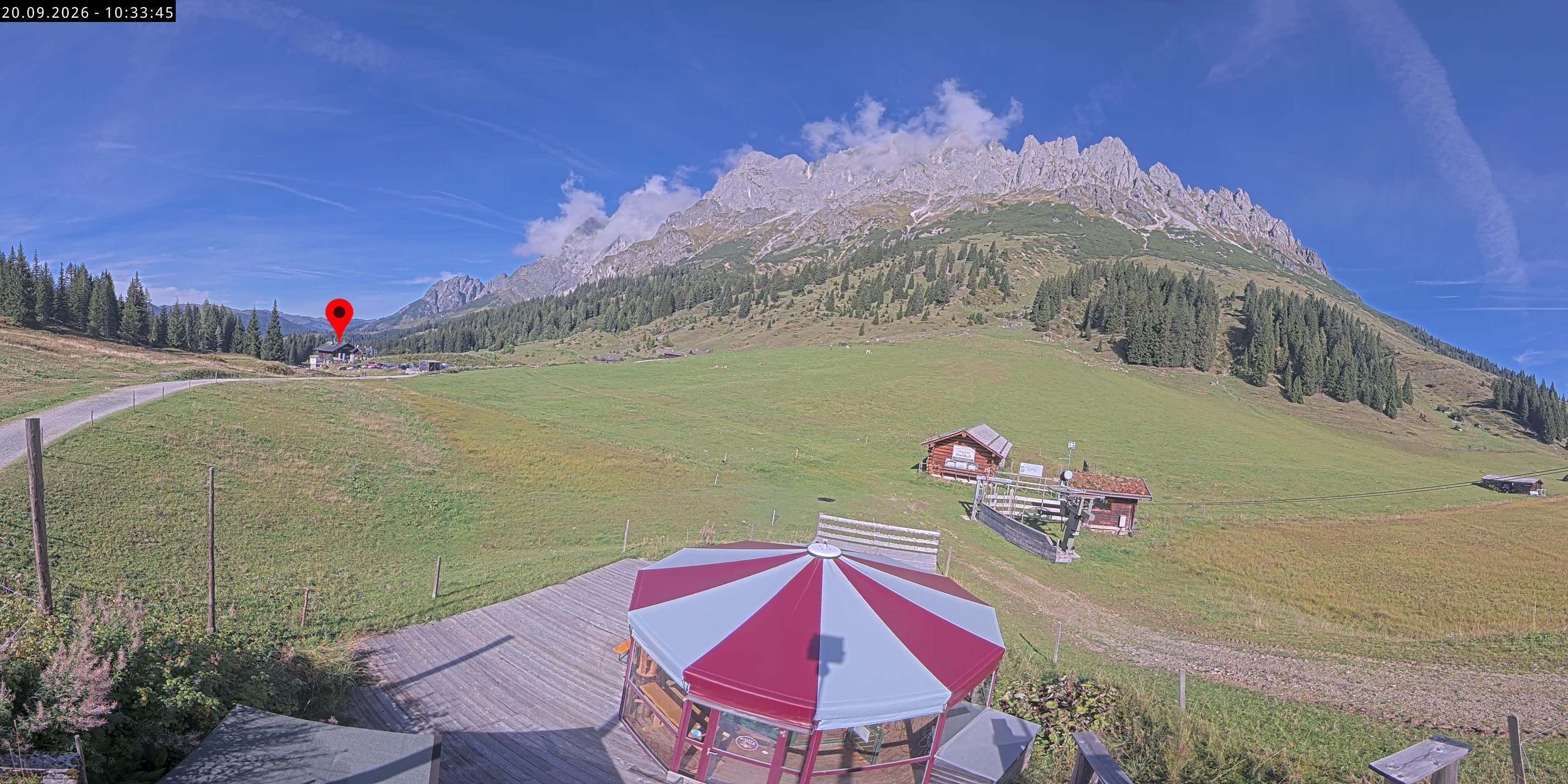 Archiv Foto Webcam Berghotel Arthurhaus am Hochkönig