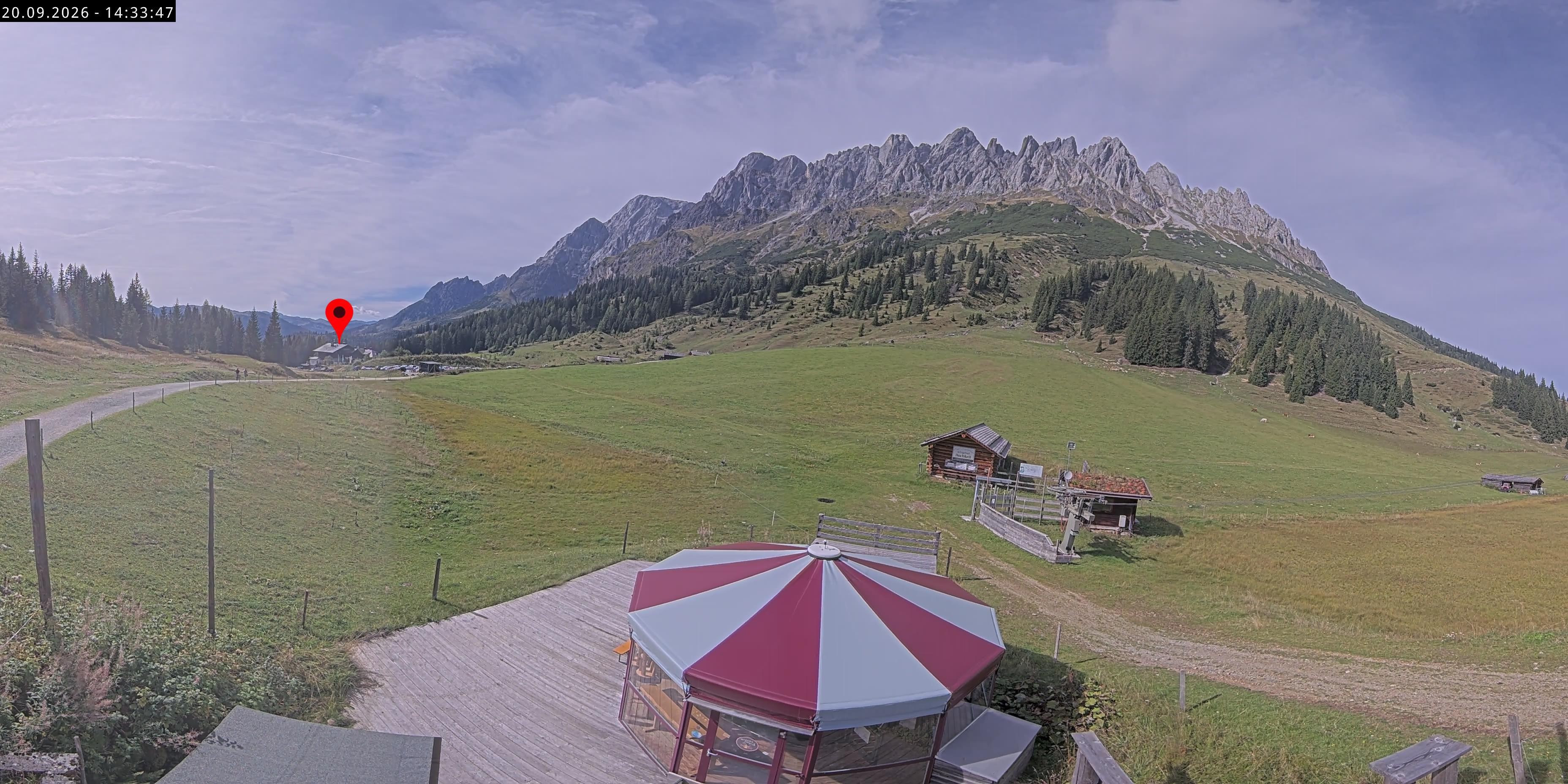 Archiv Foto Webcam Berghotel Arthurhaus am Hochkönig