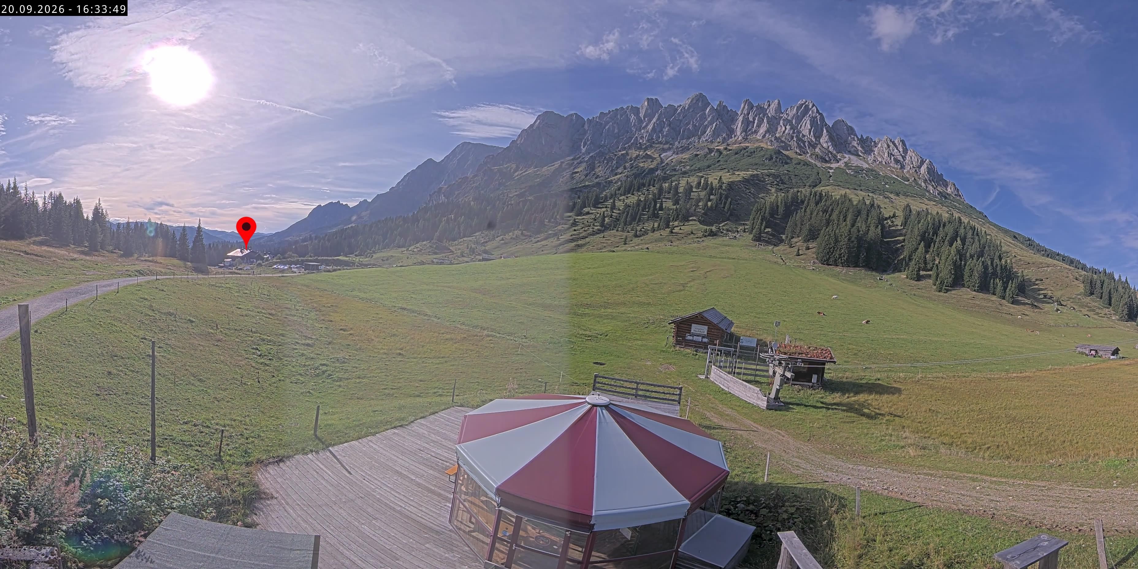 Archiv Foto Webcam Berghotel Arthurhaus am Hochkönig