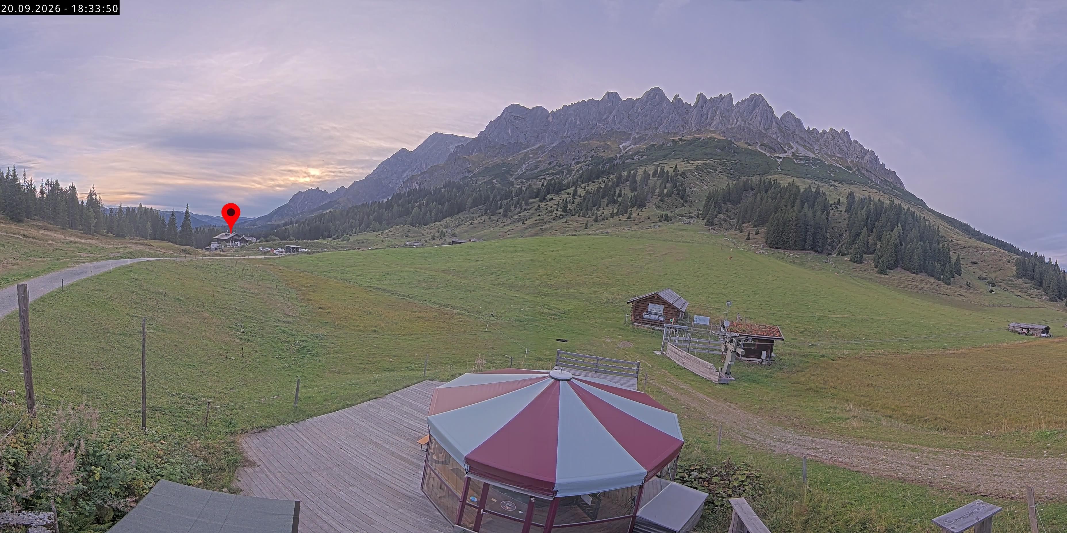 Archiv Foto Webcam Berghotel Arthurhaus am Hochkönig