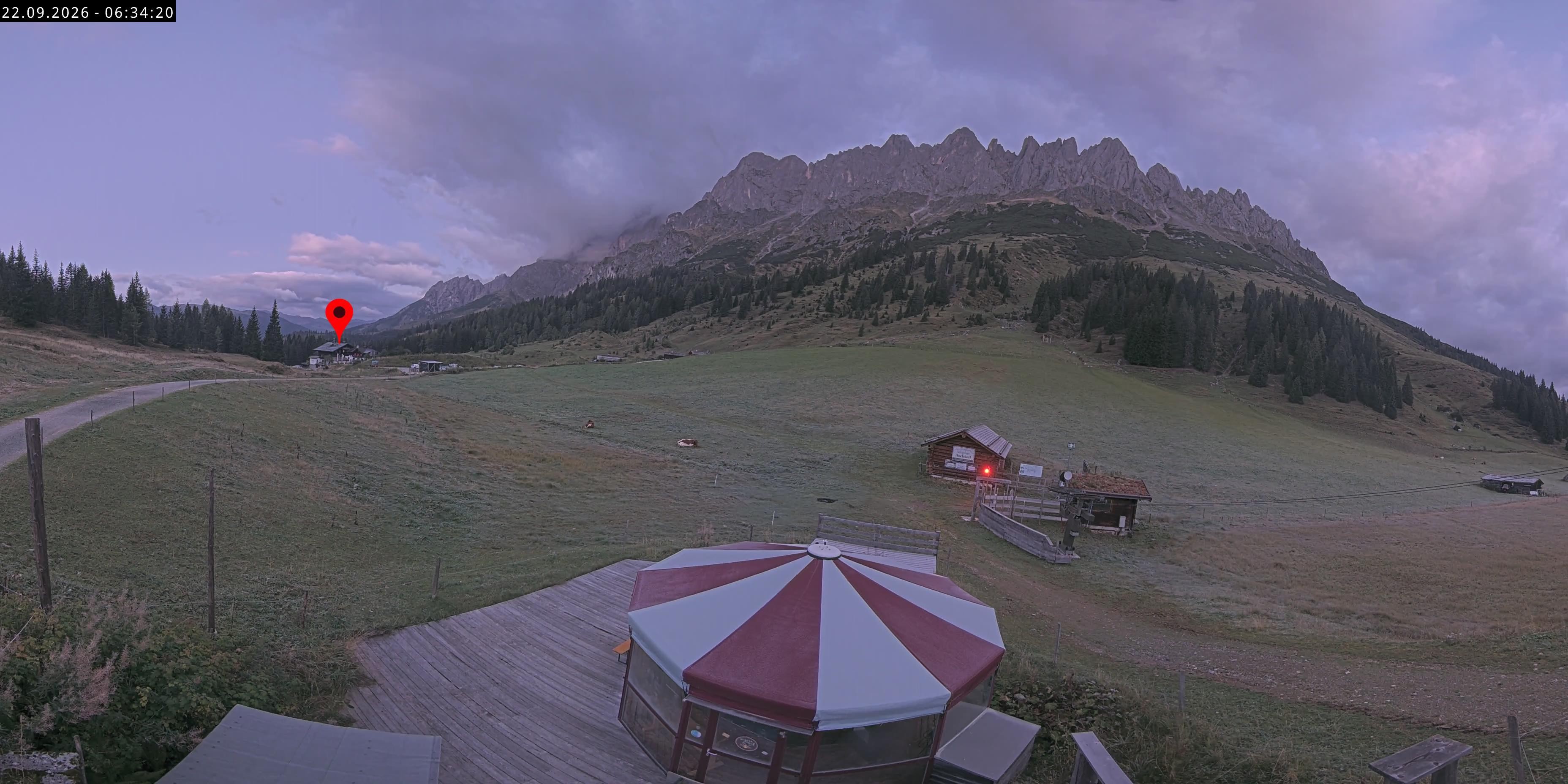 Archiv Foto Webcam Berghotel Arthurhaus am Hochkönig