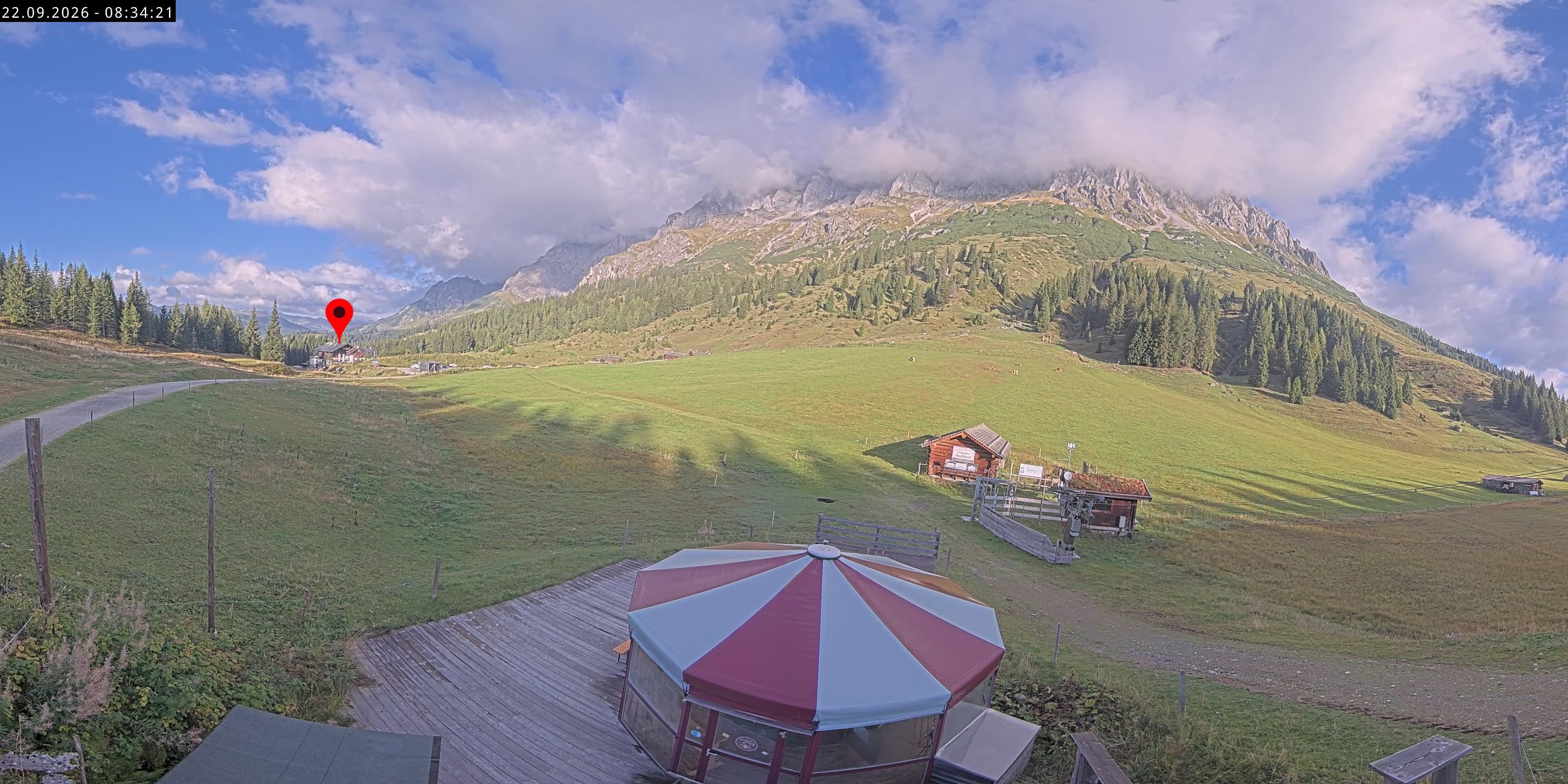 Archiv Foto Webcam Berghotel Arthurhaus am Hochkönig
