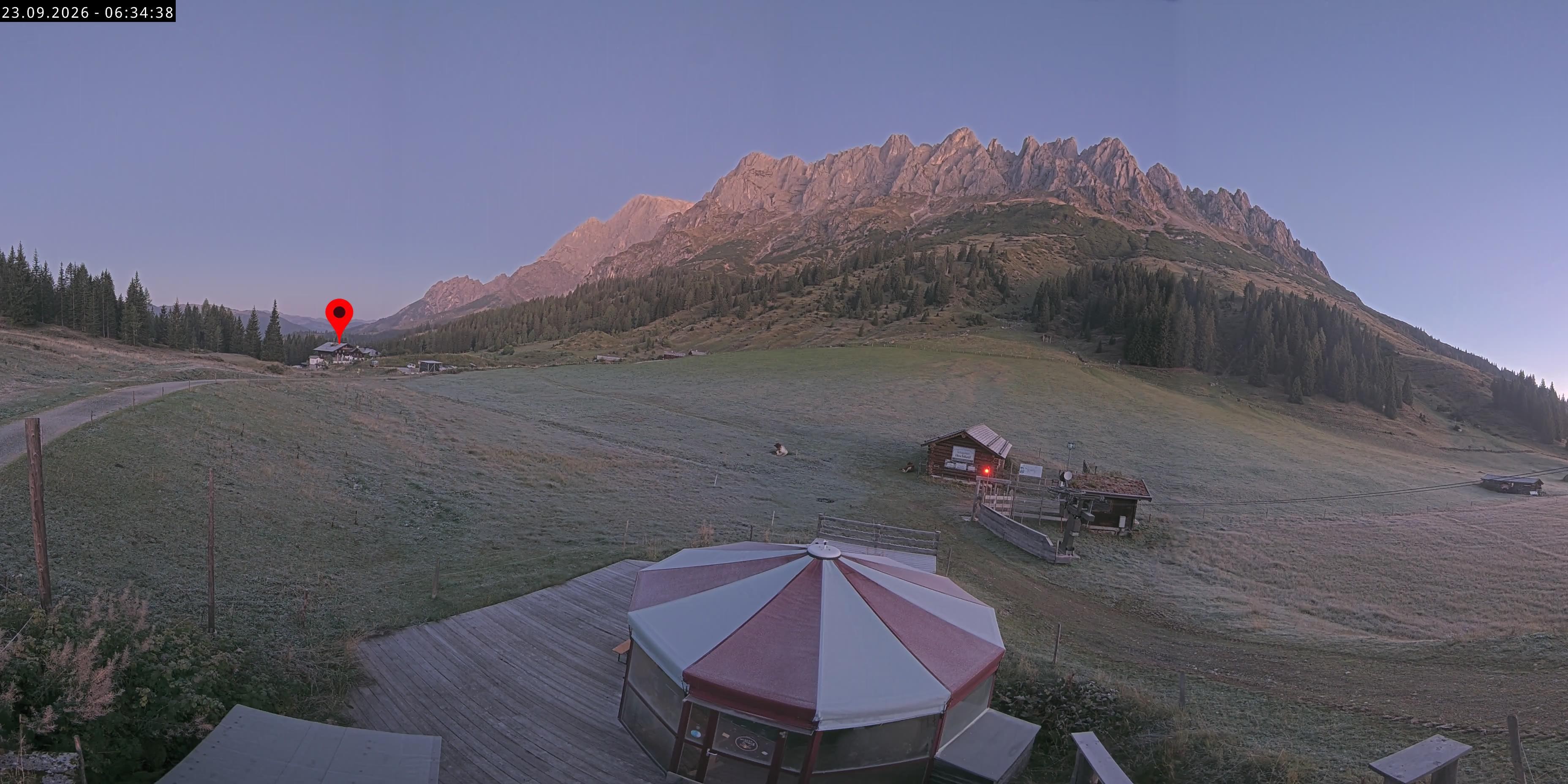 Archiv Foto Webcam Berghotel Arthurhaus am Hochkönig