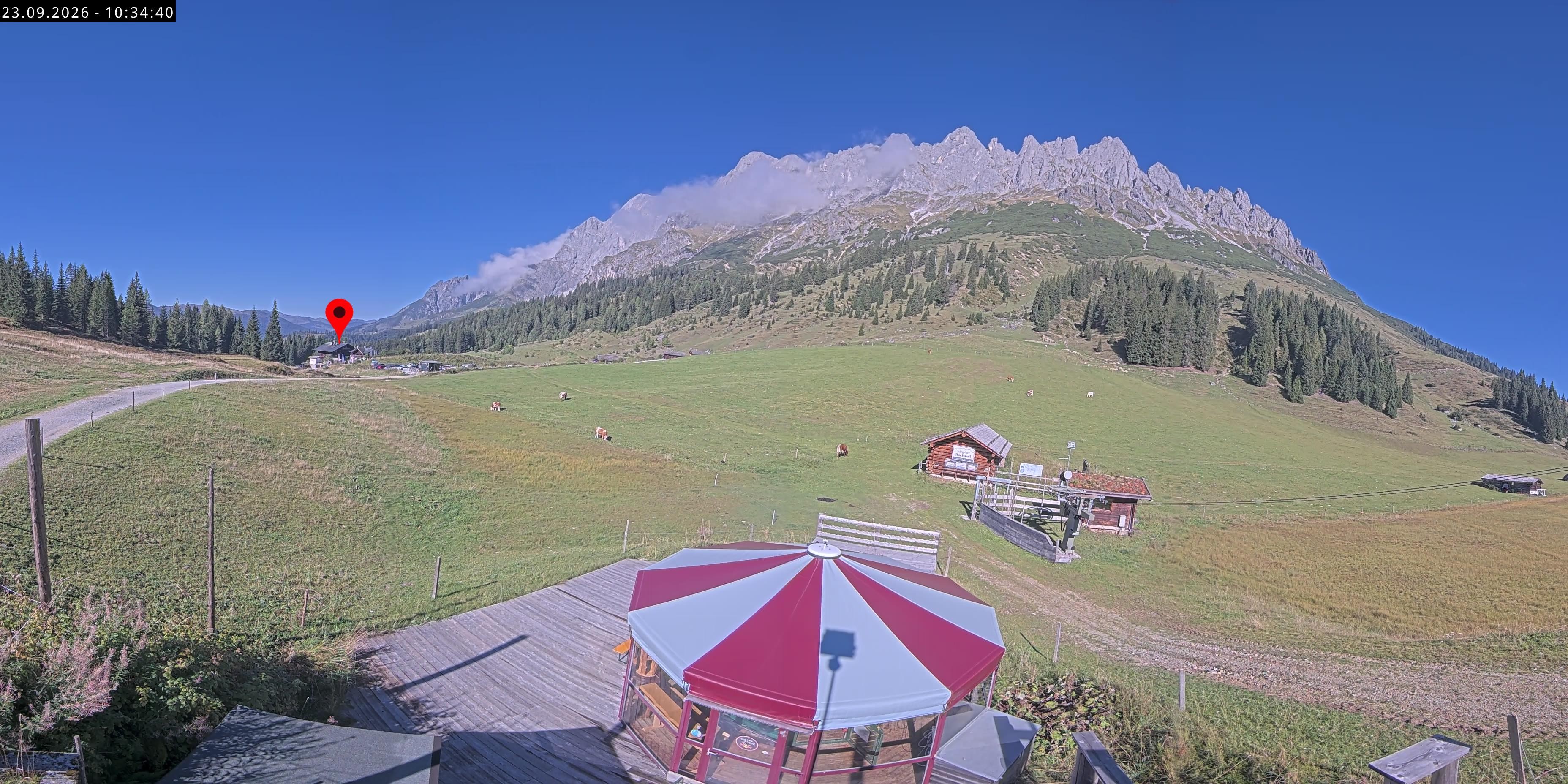 Archiv Foto Webcam Berghotel Arthurhaus am Hochkönig