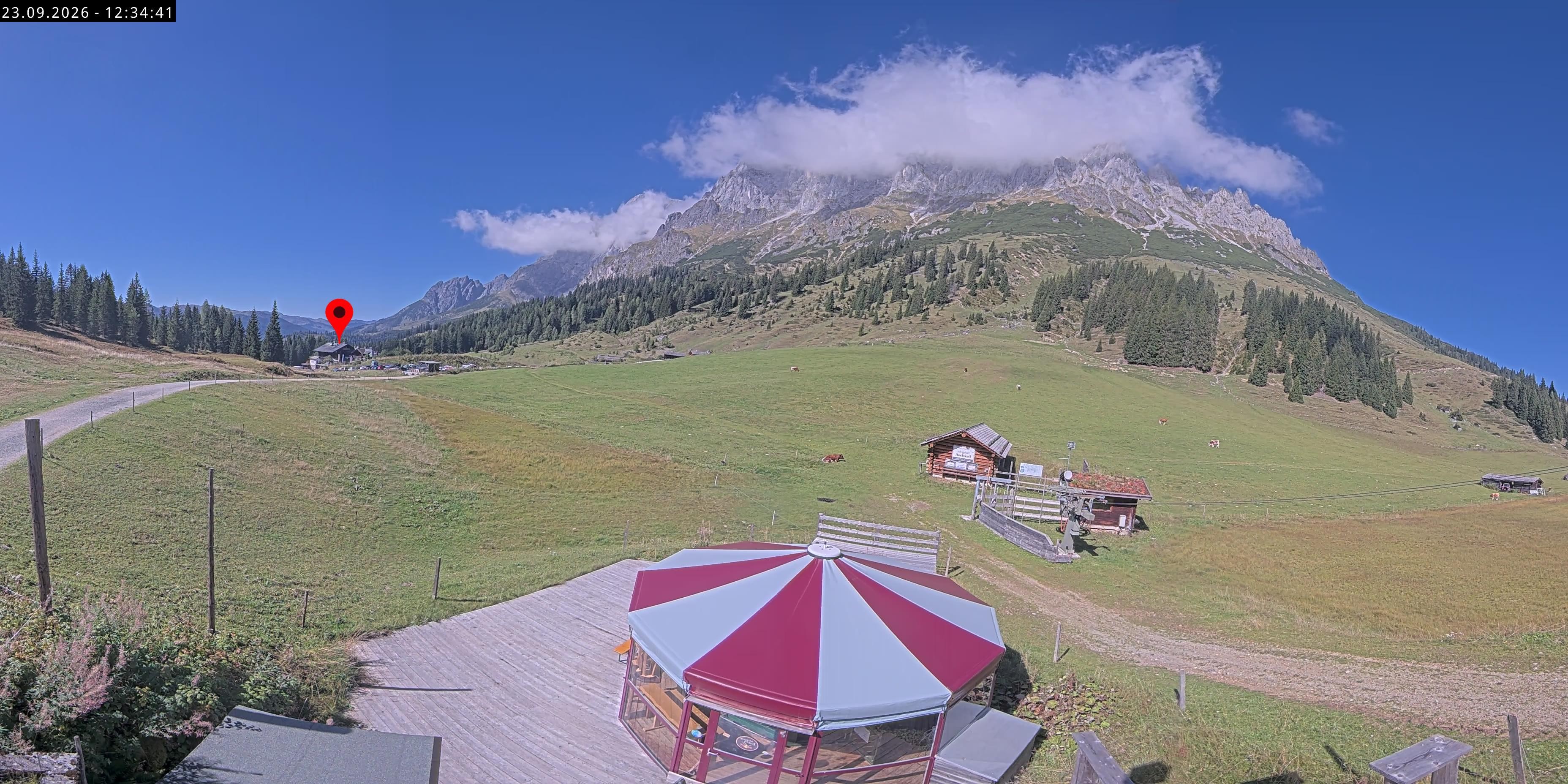 Archiv Foto Webcam Berghotel Arthurhaus am Hochkönig
