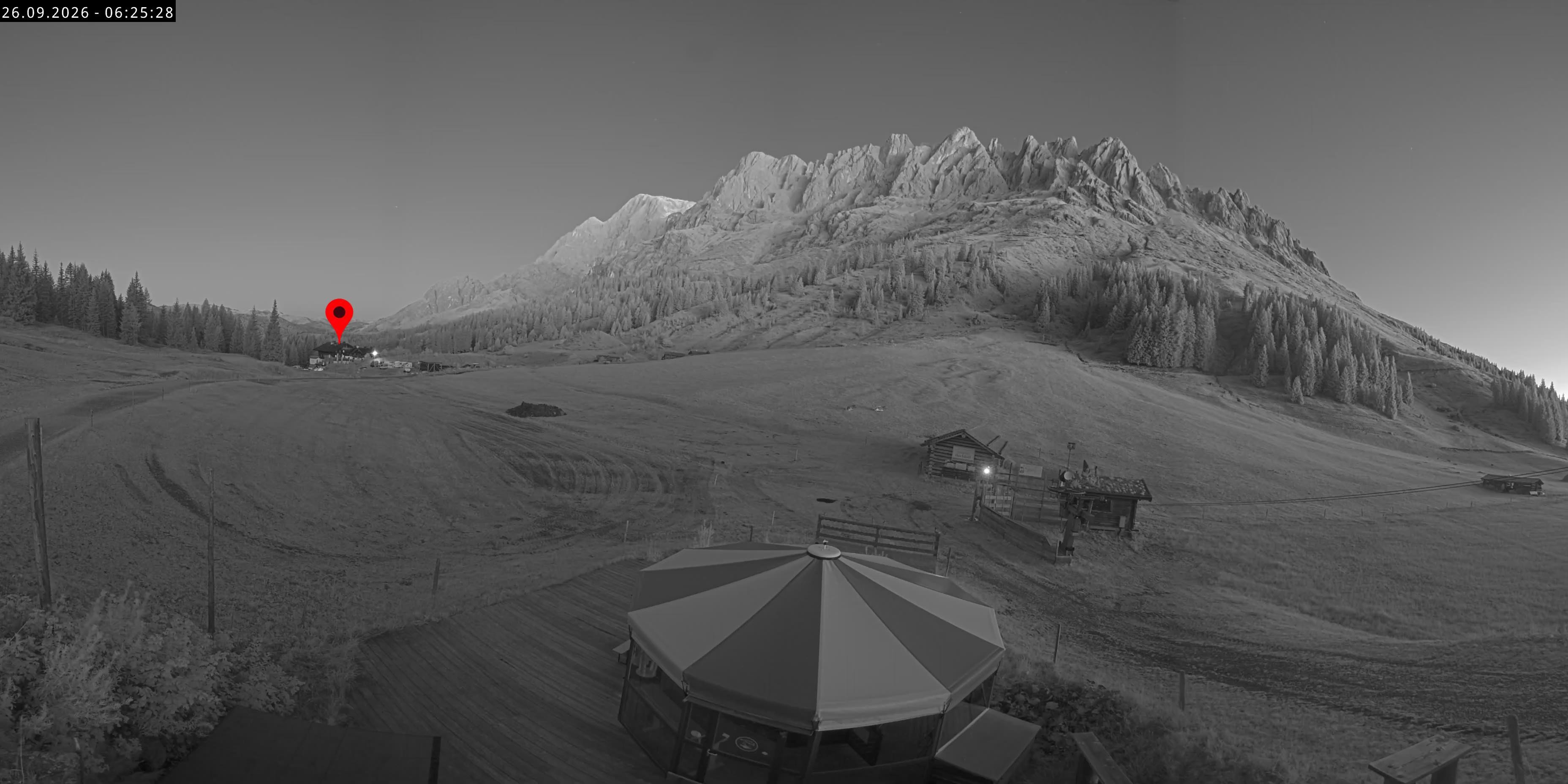 Archiv Foto Webcam Berghotel Arthurhaus am Hochkönig