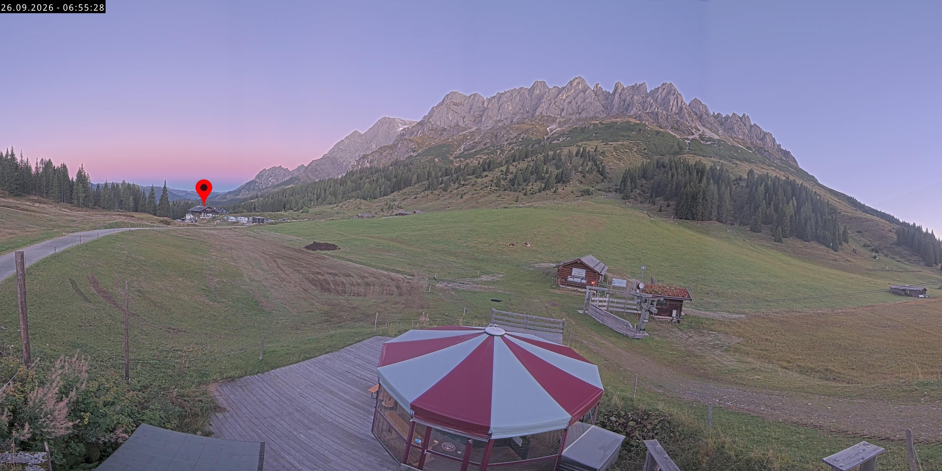 Archiv Foto Webcam Berghotel Arthurhaus am Hochkönig