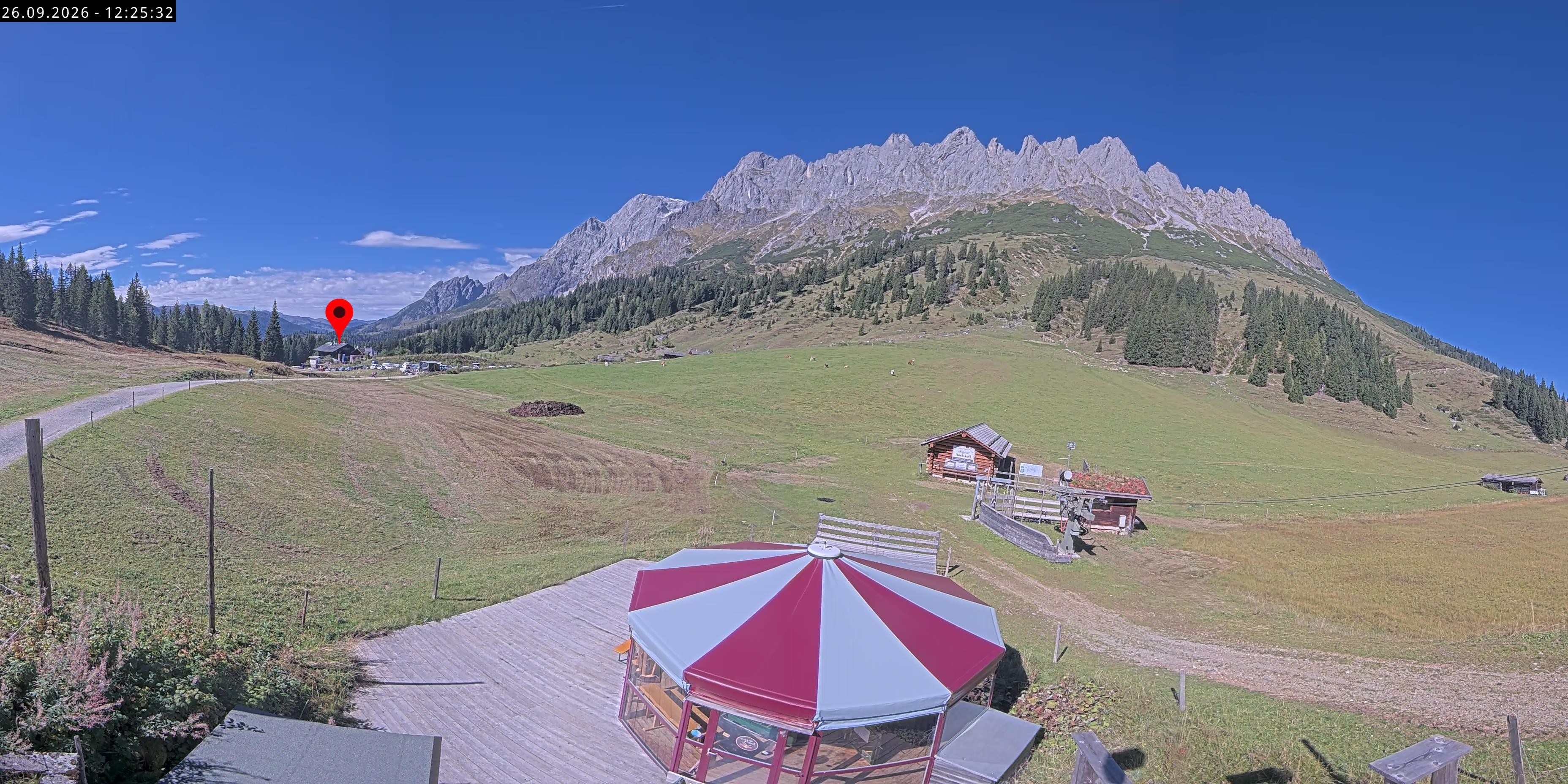 Archiv Foto Webcam Berghotel Arthurhaus am Hochkönig
