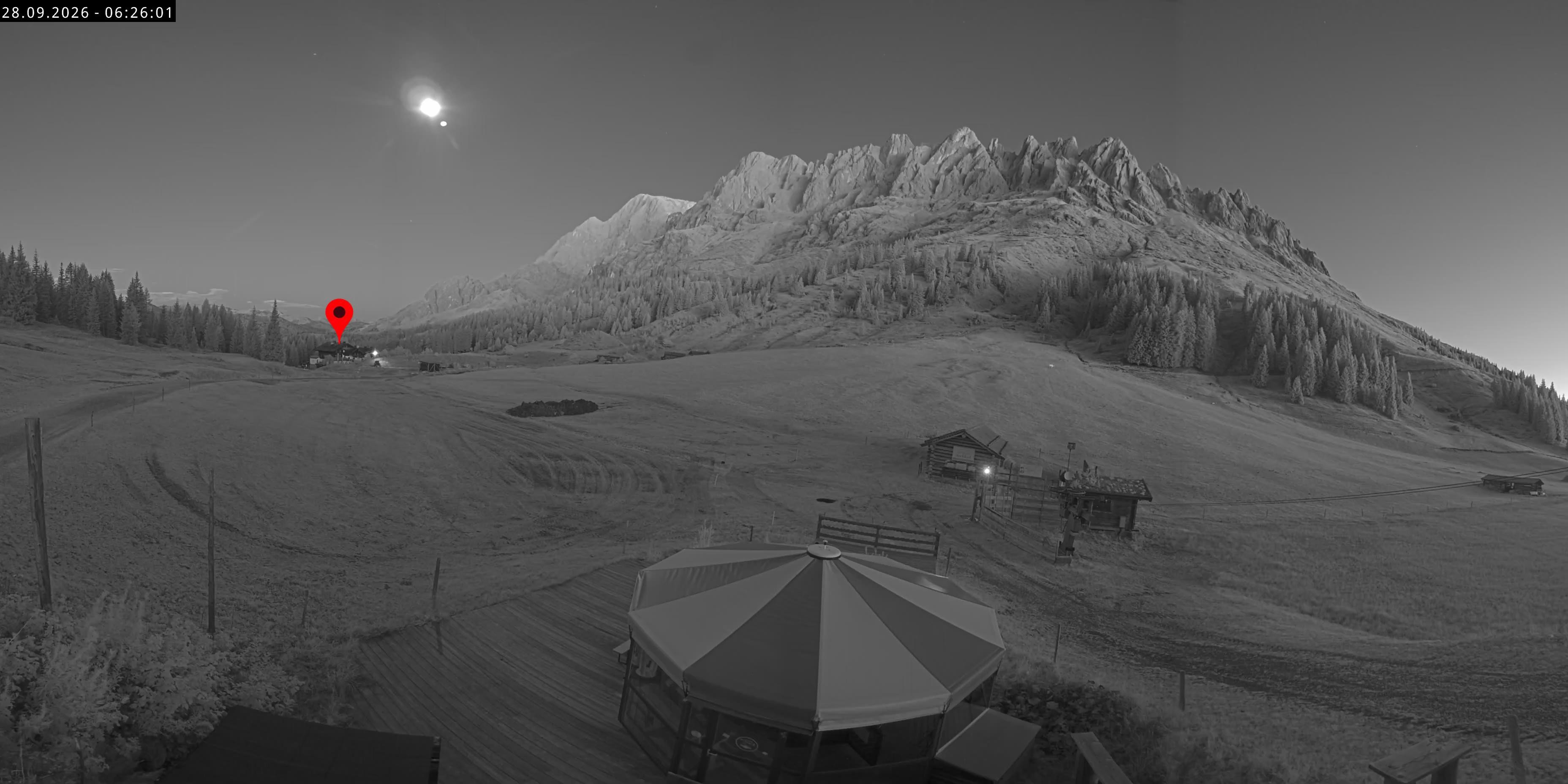 Archiv Foto Webcam Berghotel Arthurhaus am Hochkönig