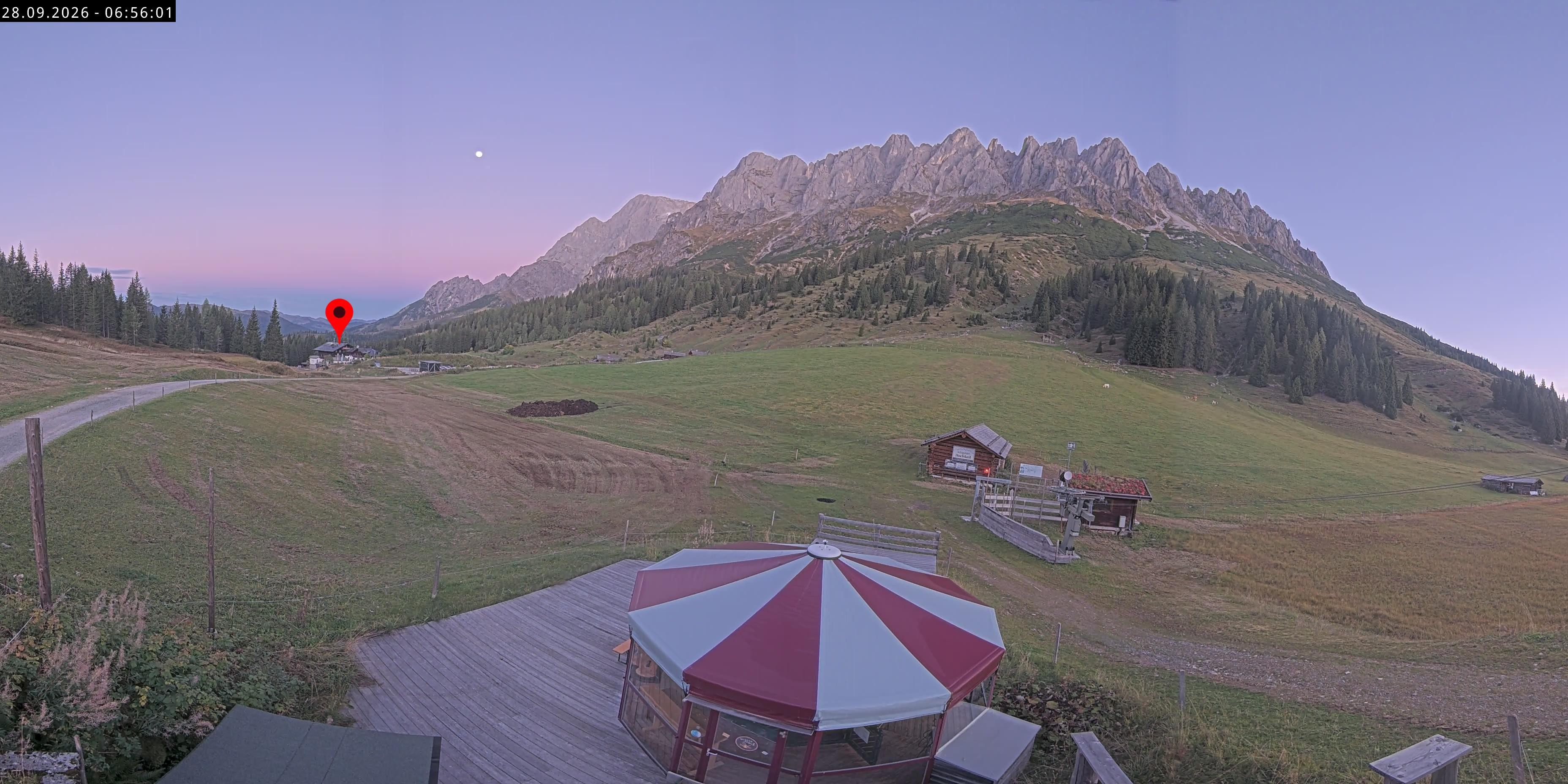 Archiv Foto Webcam Berghotel Arthurhaus am Hochkönig