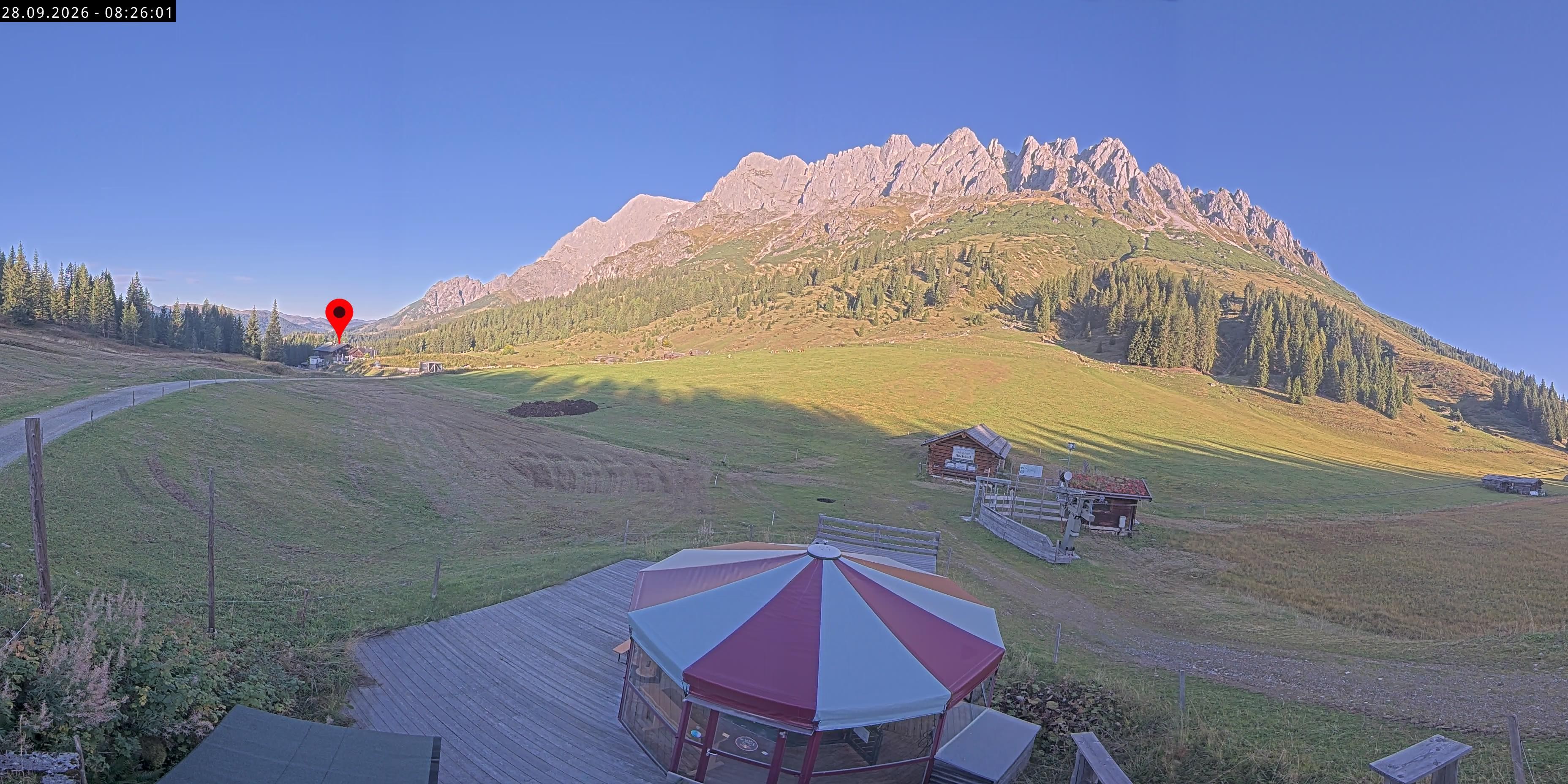 Archiv Foto Webcam Berghotel Arthurhaus am Hochkönig