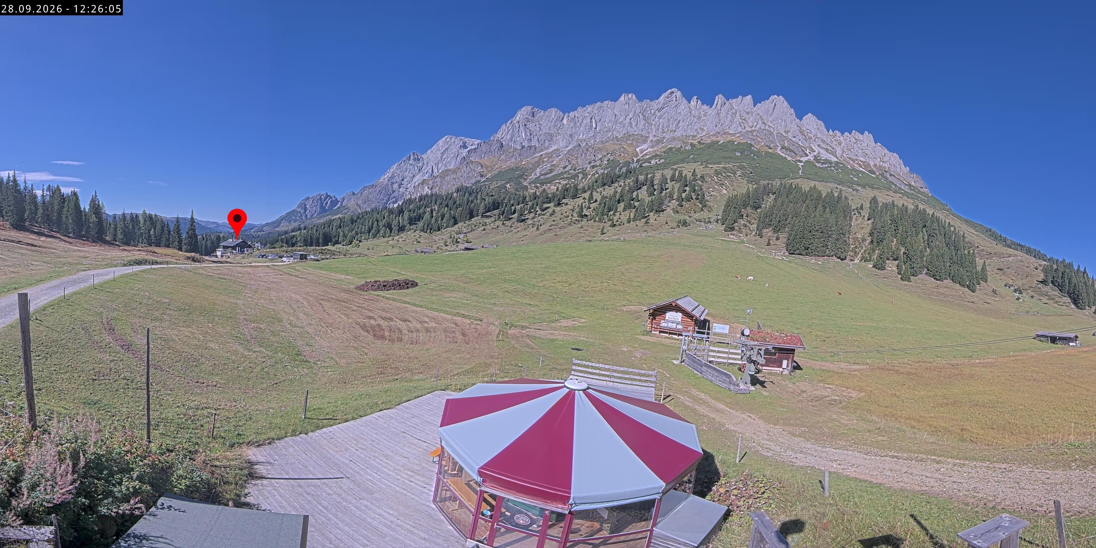Archiv Foto Webcam Berghotel Arthurhaus am Hochkönig
