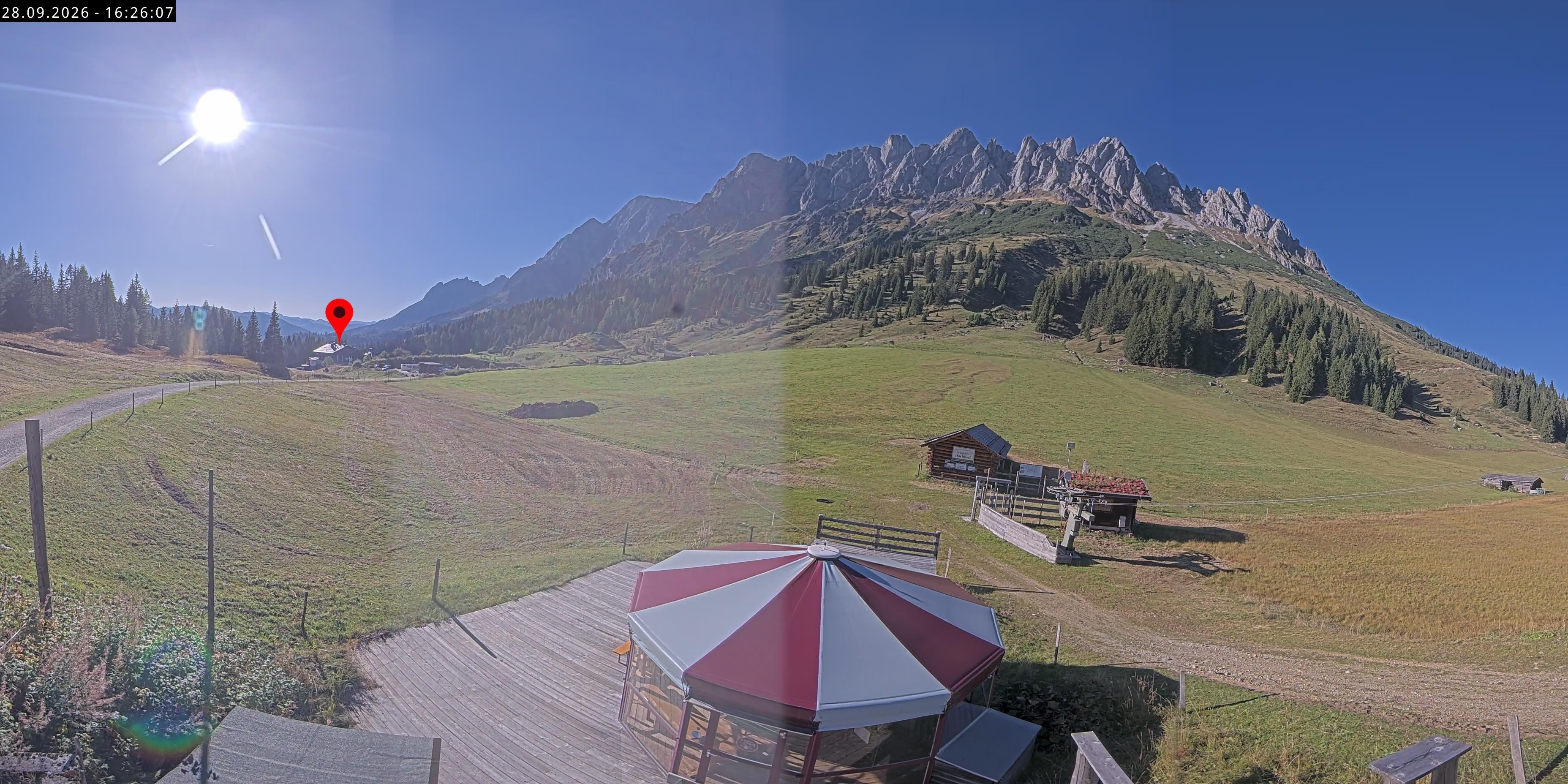 Archiv Foto Webcam Berghotel Arthurhaus am Hochkönig