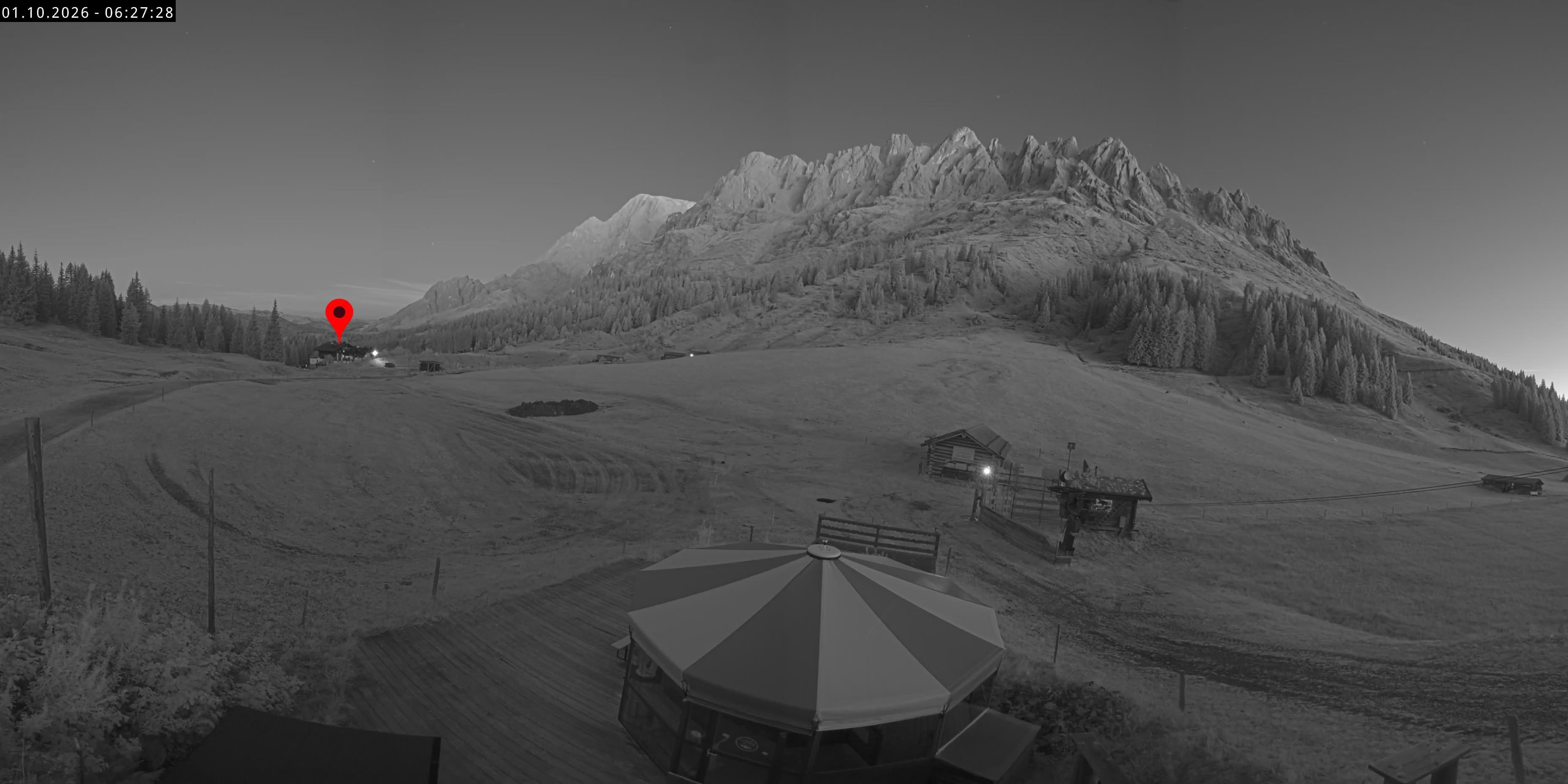 Archiv Foto Webcam Berghotel Arthurhaus am Hochkönig