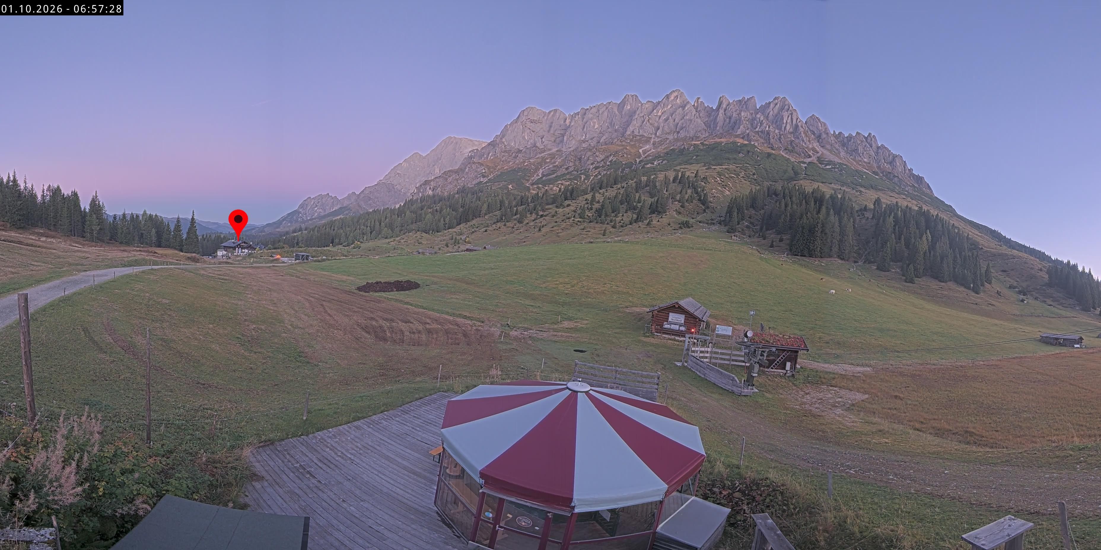 Archiv Foto Webcam Berghotel Arthurhaus am Hochkönig