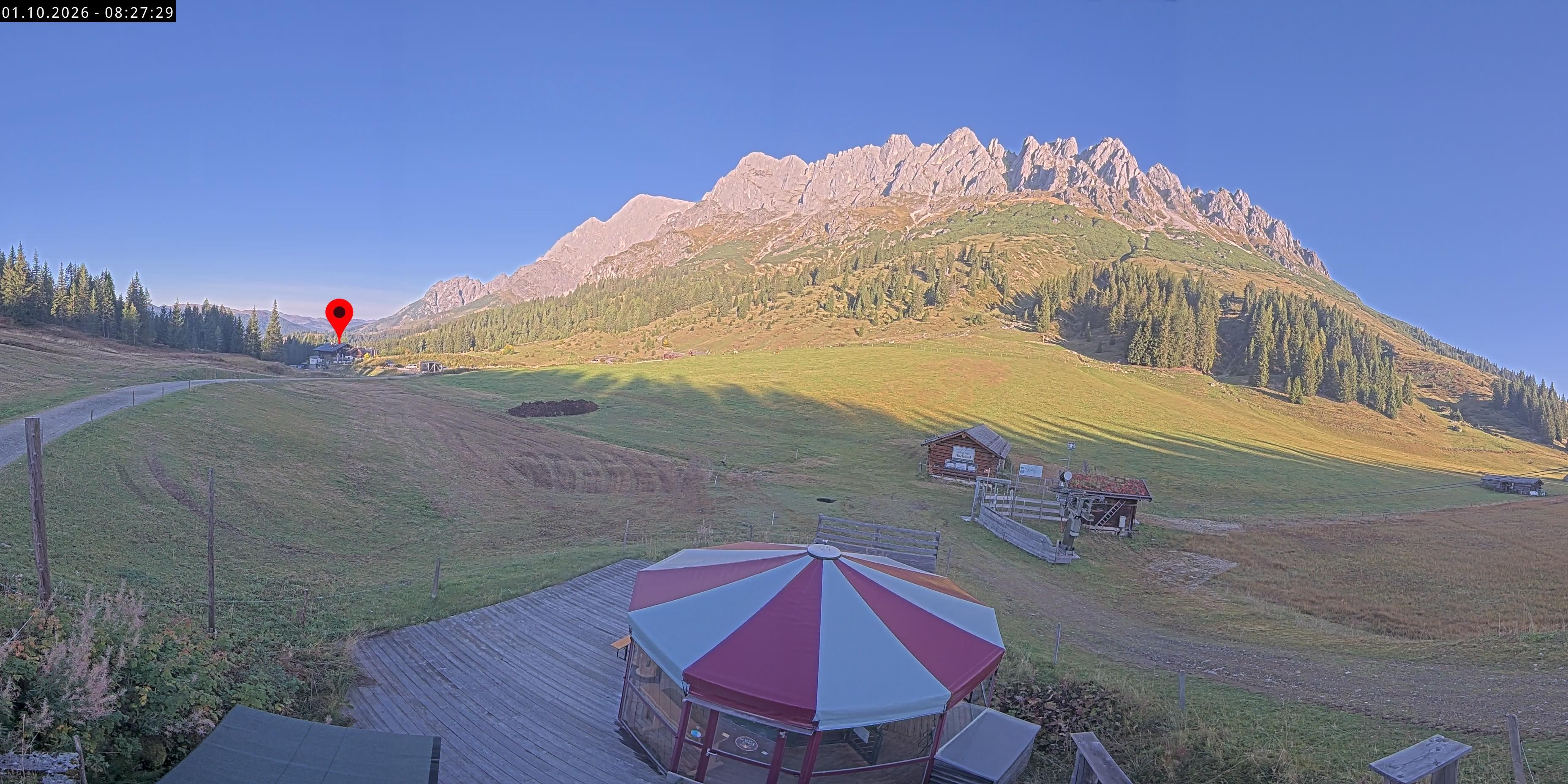 Archiv Foto Webcam Berghotel Arthurhaus am Hochkönig