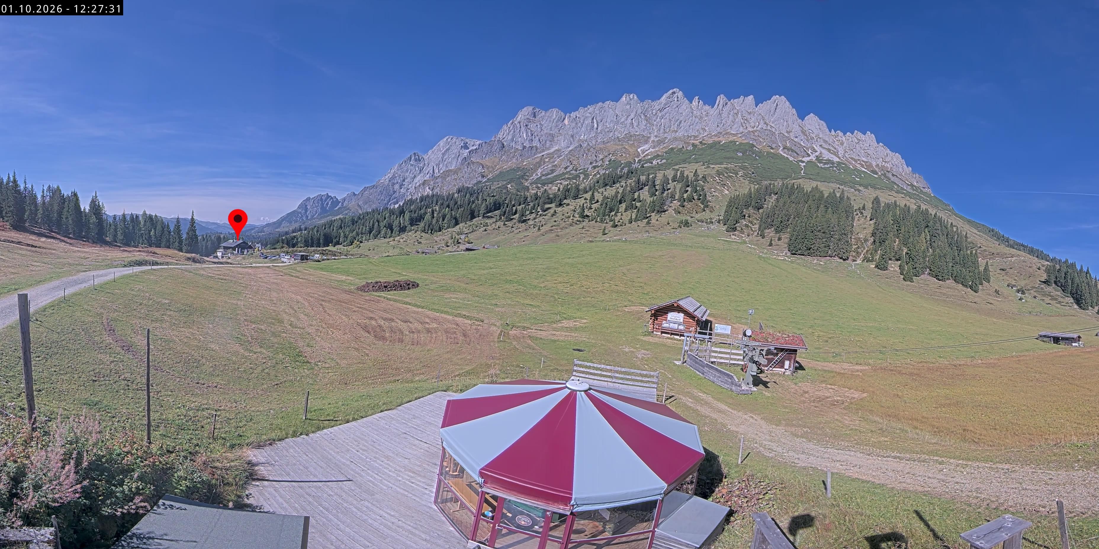 Archiv Foto Webcam Berghotel Arthurhaus am Hochkönig