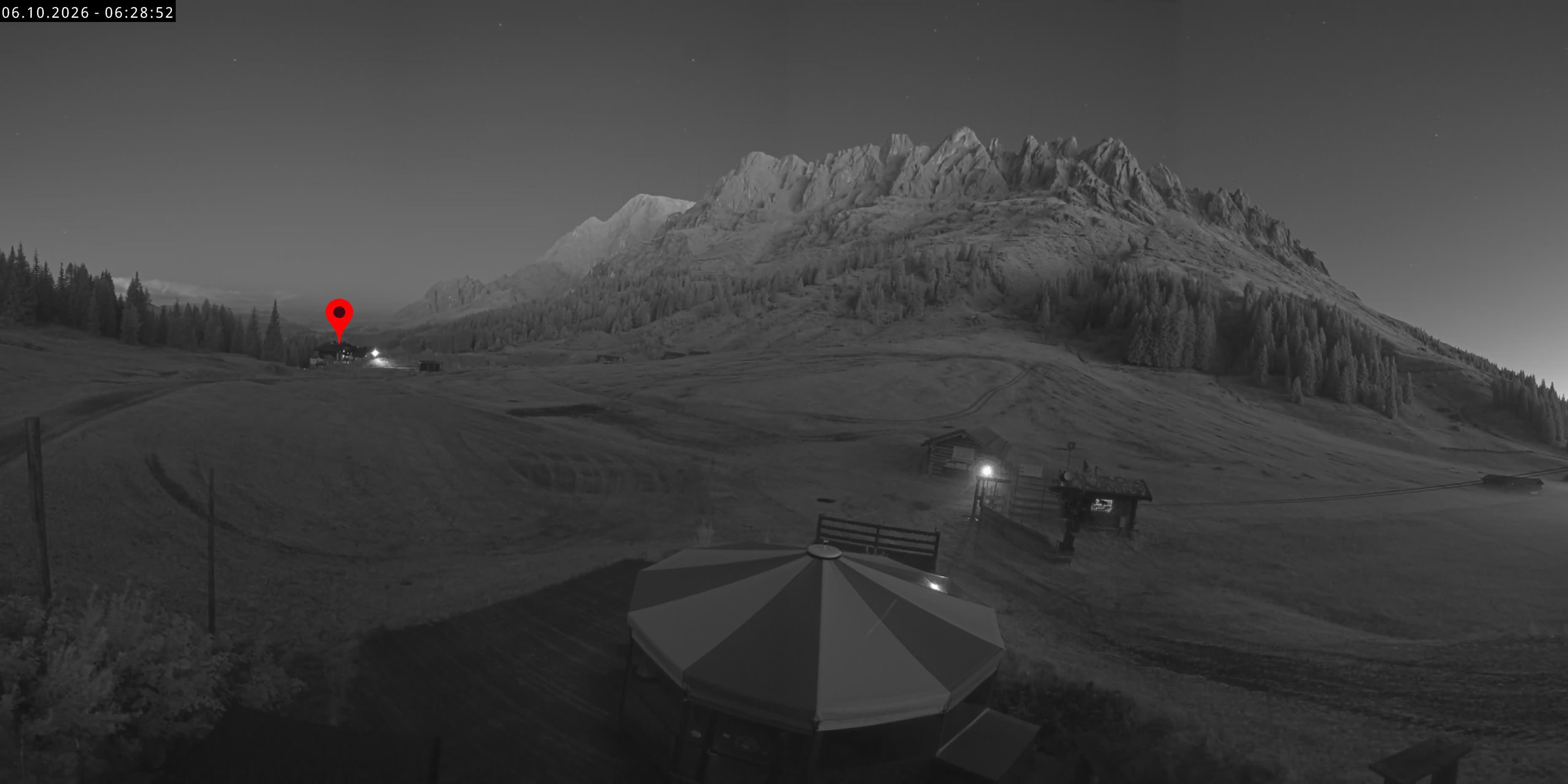 Archiv Foto Webcam Berghotel Arthurhaus am Hochkönig